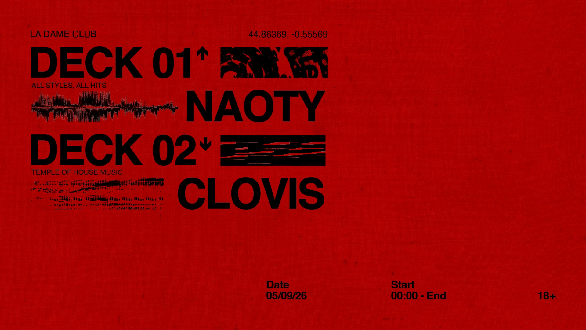 La Dame // Sam 05 Sept // Naoty - Clovis Cover