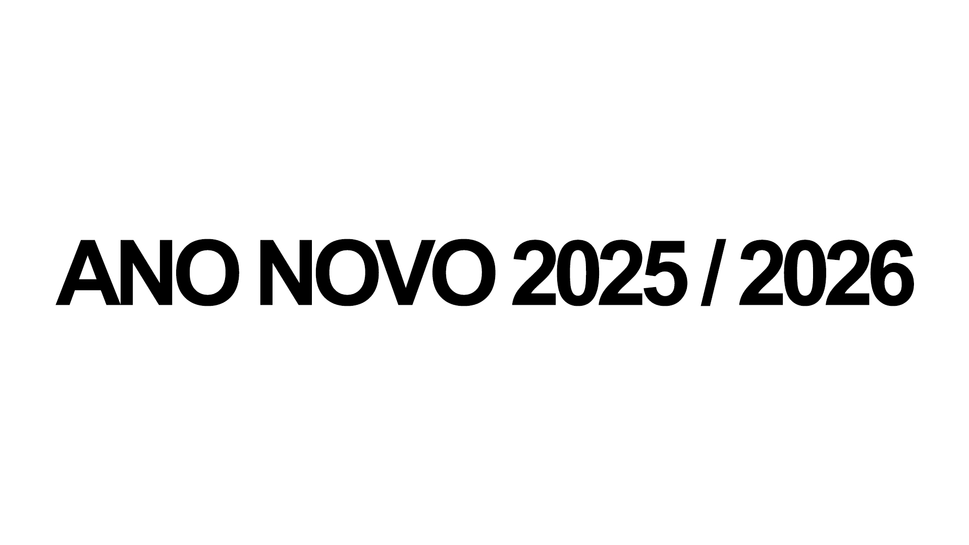 Ano Novo 2025/2026 Cover