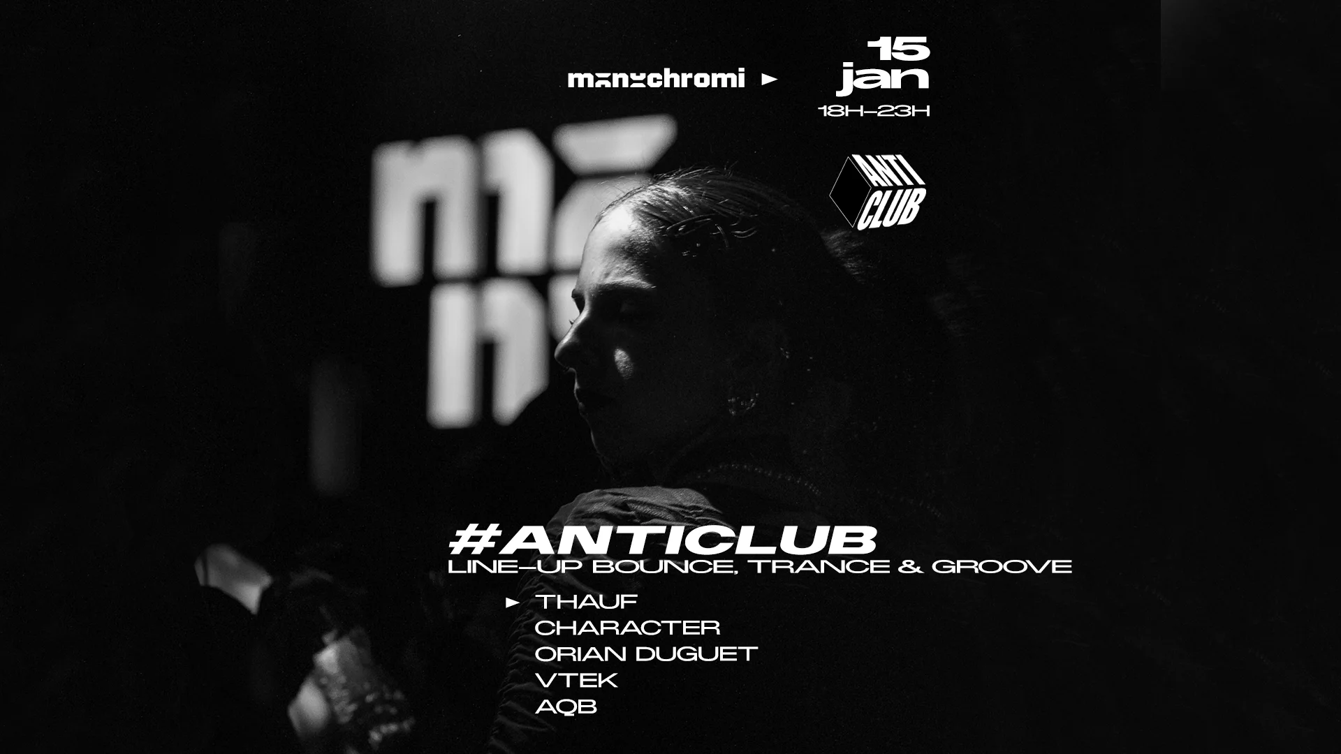 Monochromi X Anticlub : Thauf, Vtek, Aqb, Orian Duguet, C... Cover