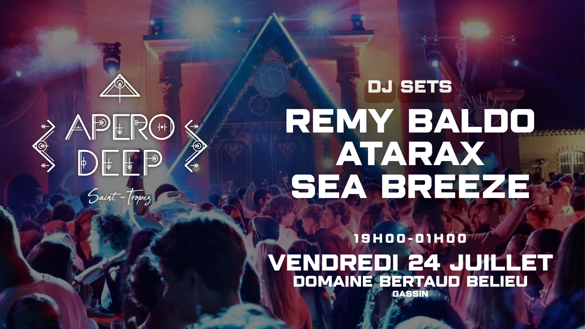 Apéro Deep 24 Juillet 2026 Cover