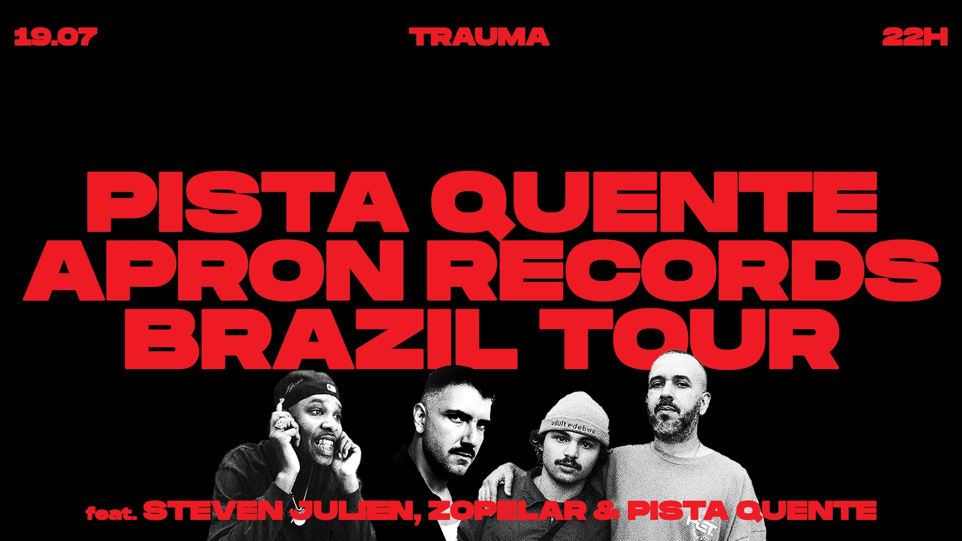 Apron X Pista Quente Br Tour (Rio De Janeiro) Cover