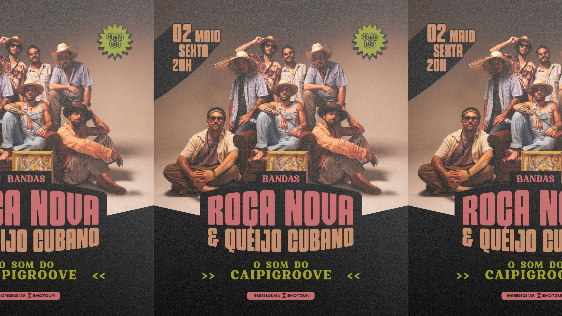 Roça Nova + Queijo Cubano Cover
