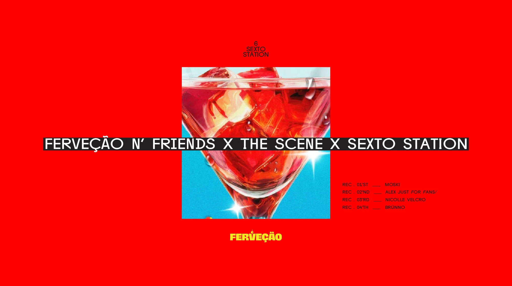 Ferveção X The Scene X Sexto Station Cover