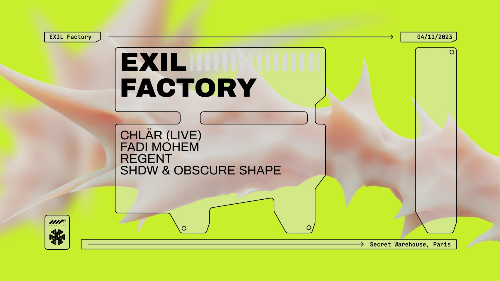 Exil X Mutual Rytm : Back To Warehouse Cover