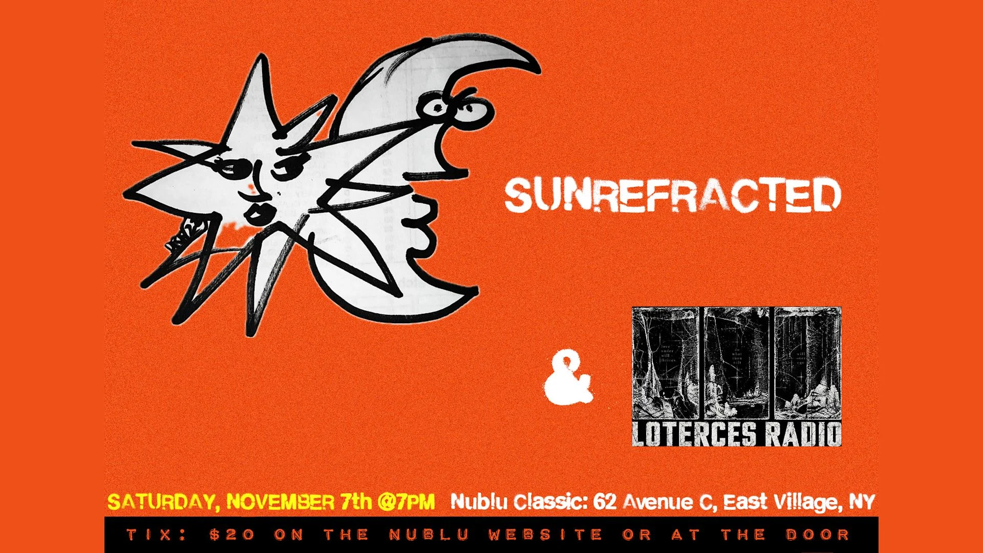 Nc62- Sunrefracted, Loterces Radio Cover