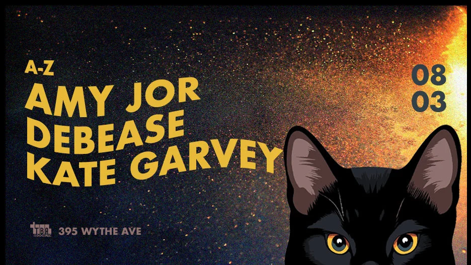 Tba Night: Amy Jor, Kate Garvey, Debease Cover