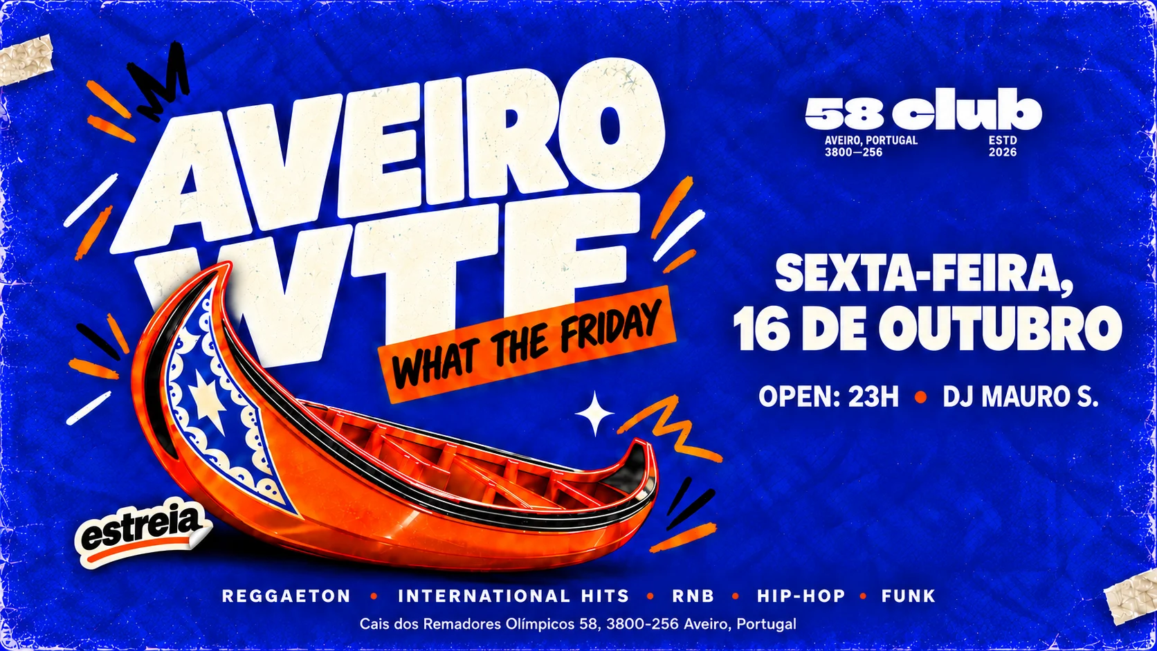 Aveiro Wtf - Girls Free Until 00h30 Cover