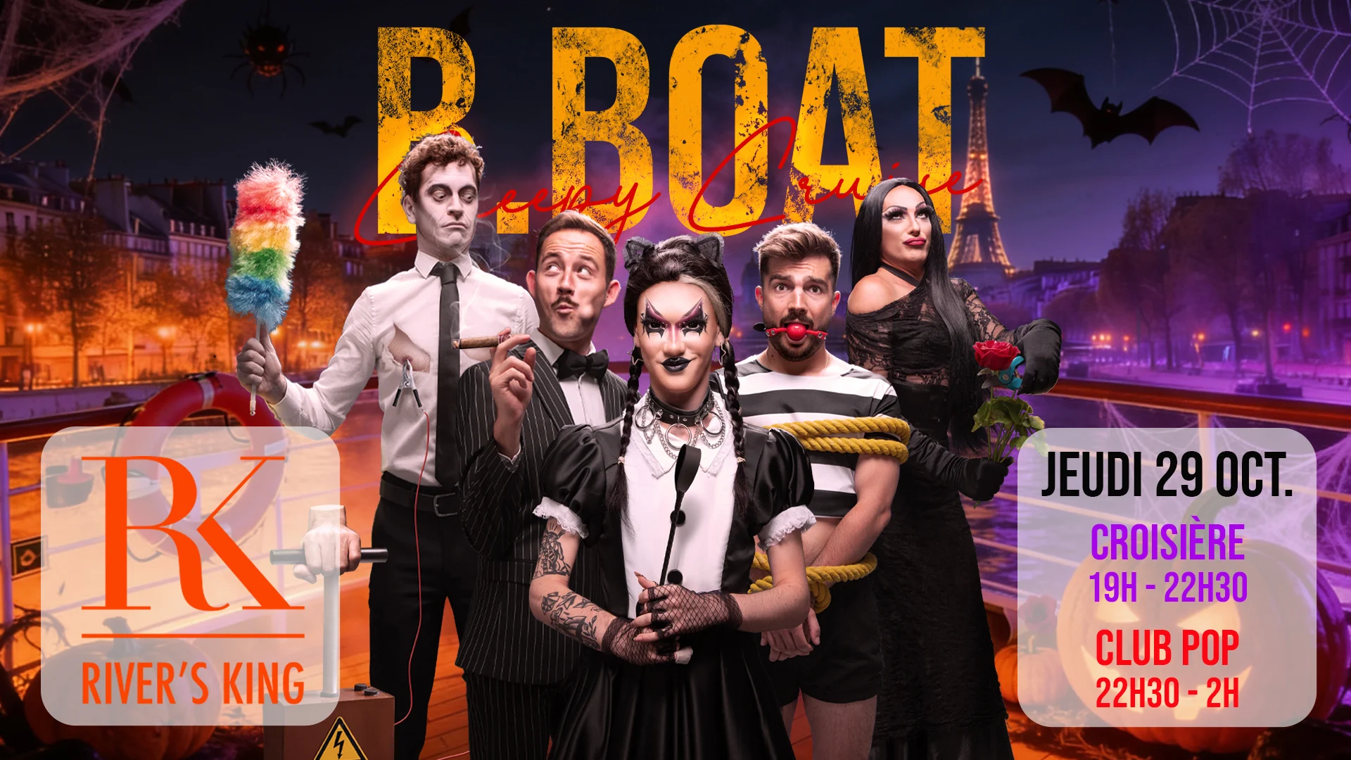 B.Boat - Creepy Cruise (Croisière Halloween) Cover