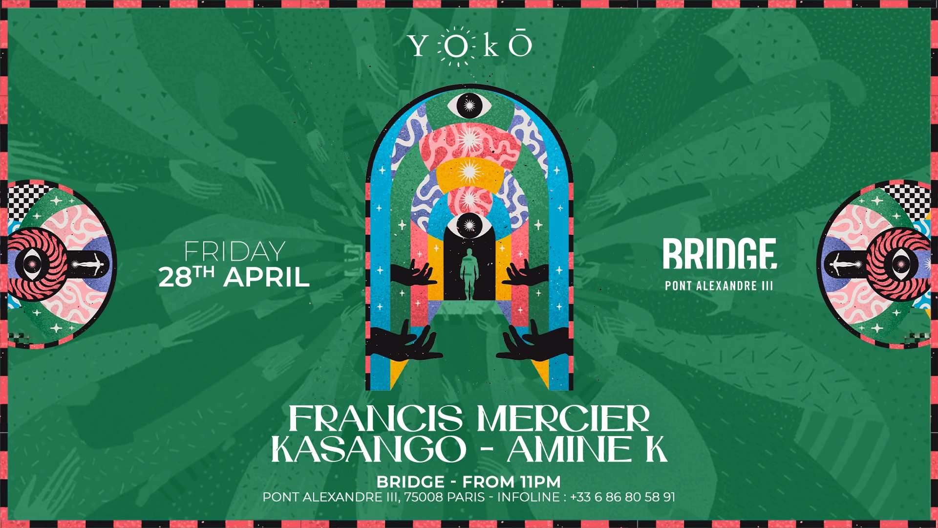 Yoko Present Francis Mercier, Kasango & Amine K Cover