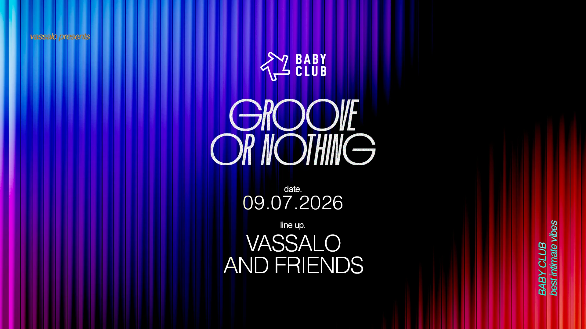 Groove Or Nothing : Vassalo + And Friends Cover