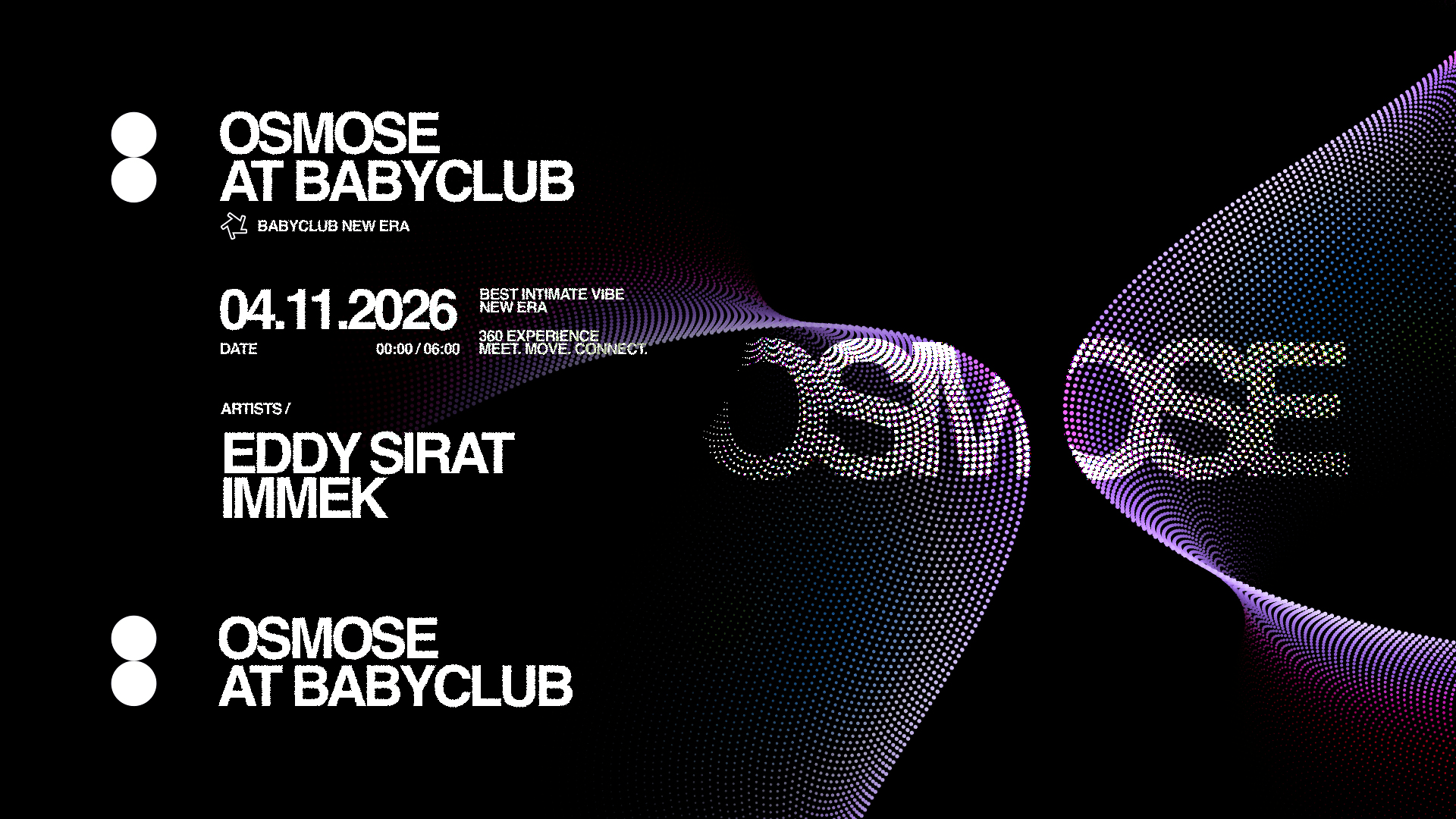 Osmose : Eddy Sirat + Immek Cover