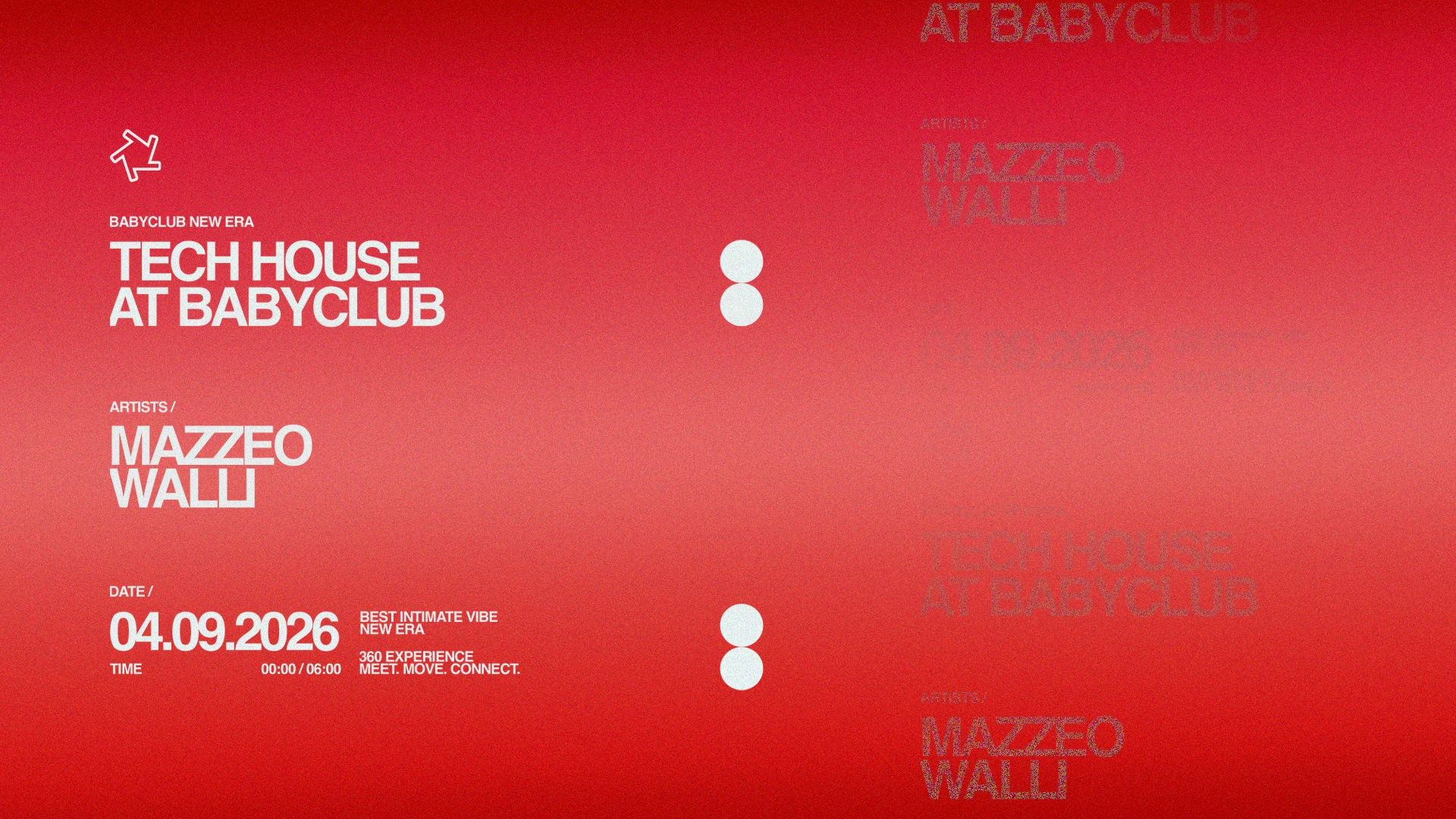 Tech House At Baby Club : Mazzeo + Walli Cover