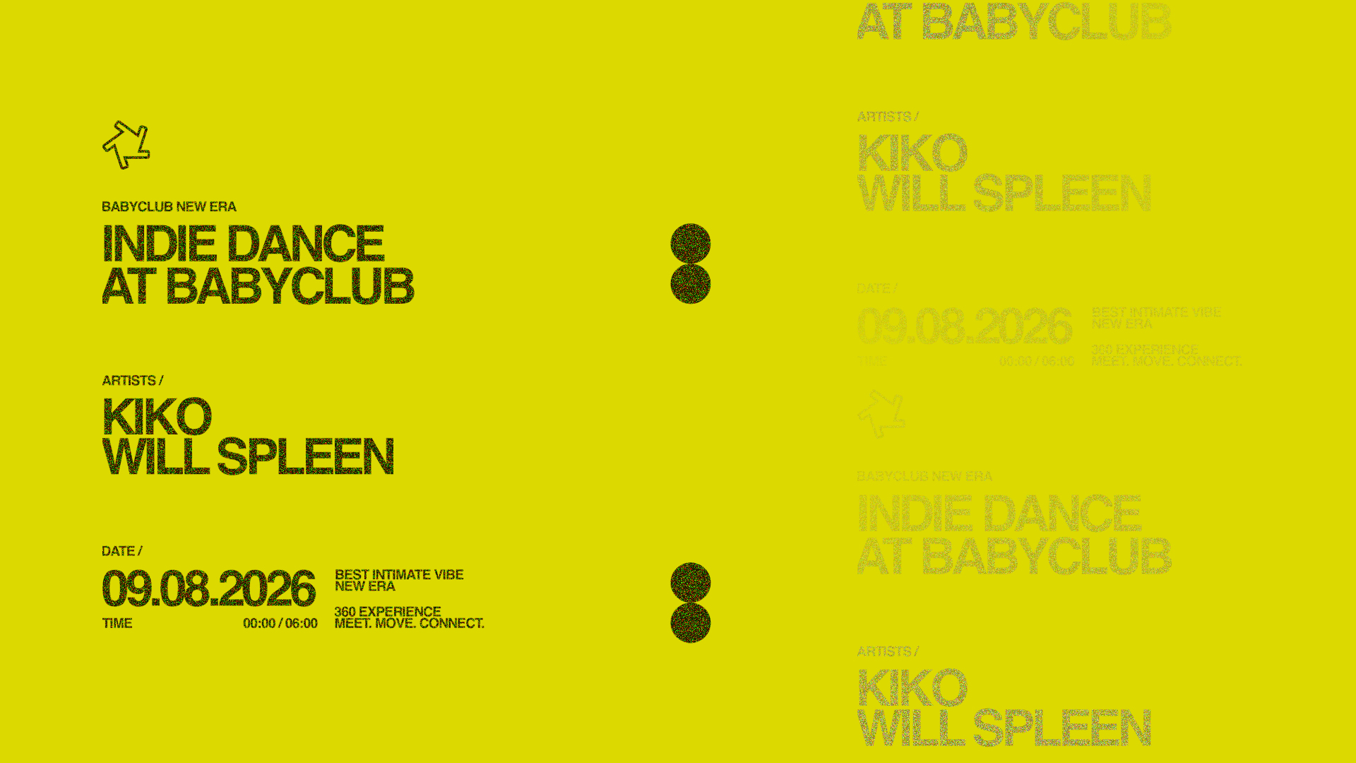 Indie Dance At Baby Club : Kiko + Will Spleen Cover