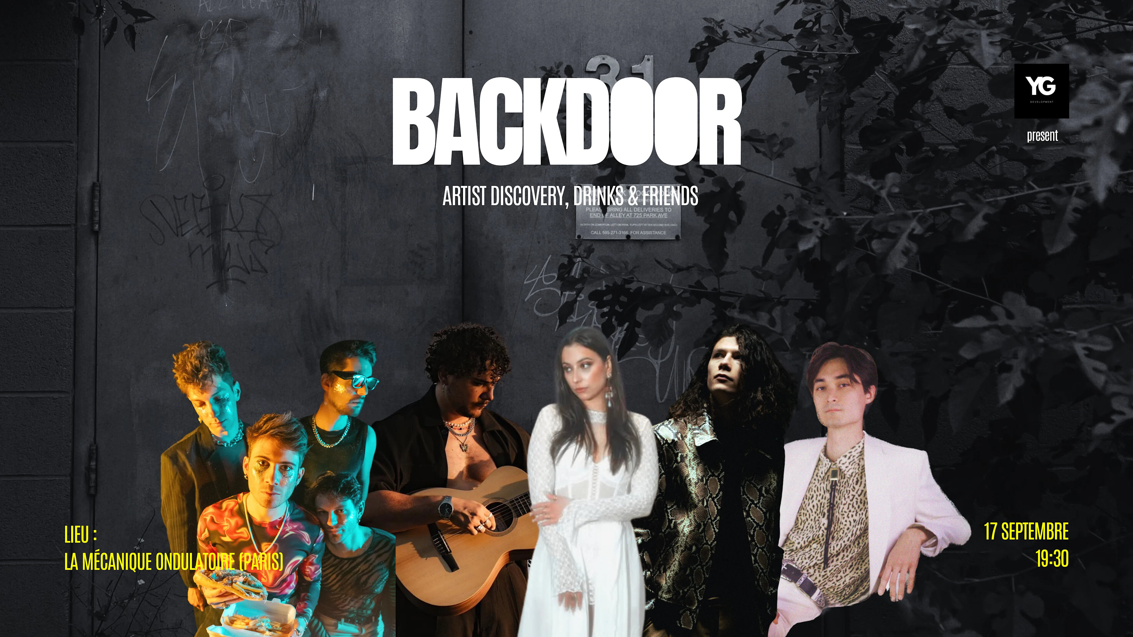 Backdoor @La Mécanique Ondulatoire Cover