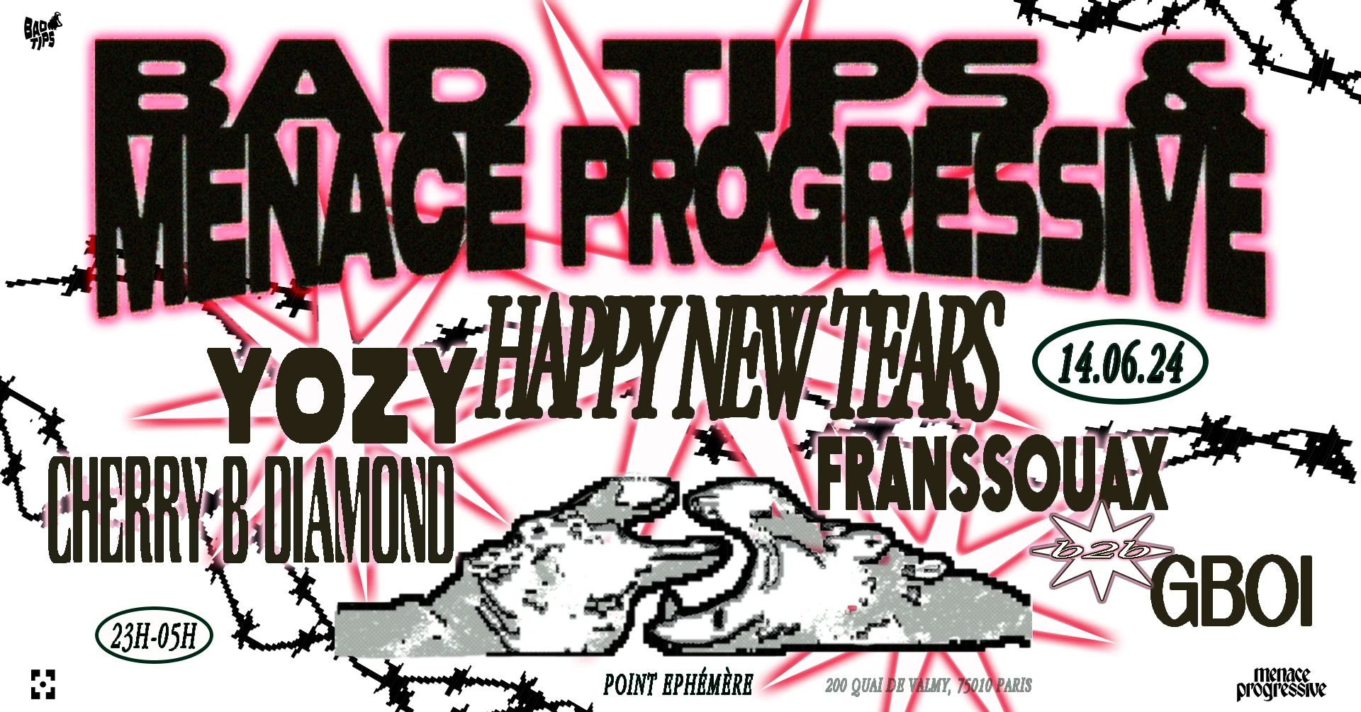 Bad Tips X Menace Progressive Cover