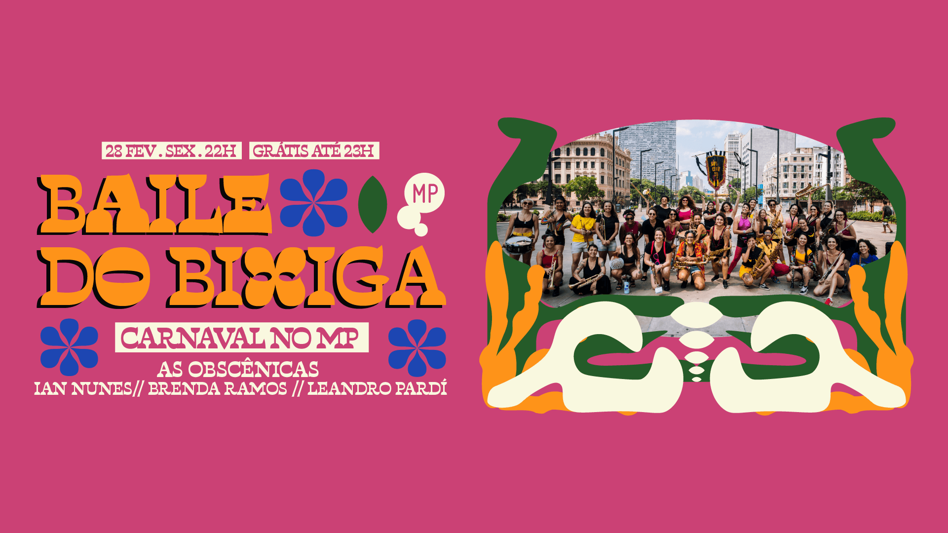 28/2 - Baile Do Bixiga | Carnaval No Mundo Pensante Cover
