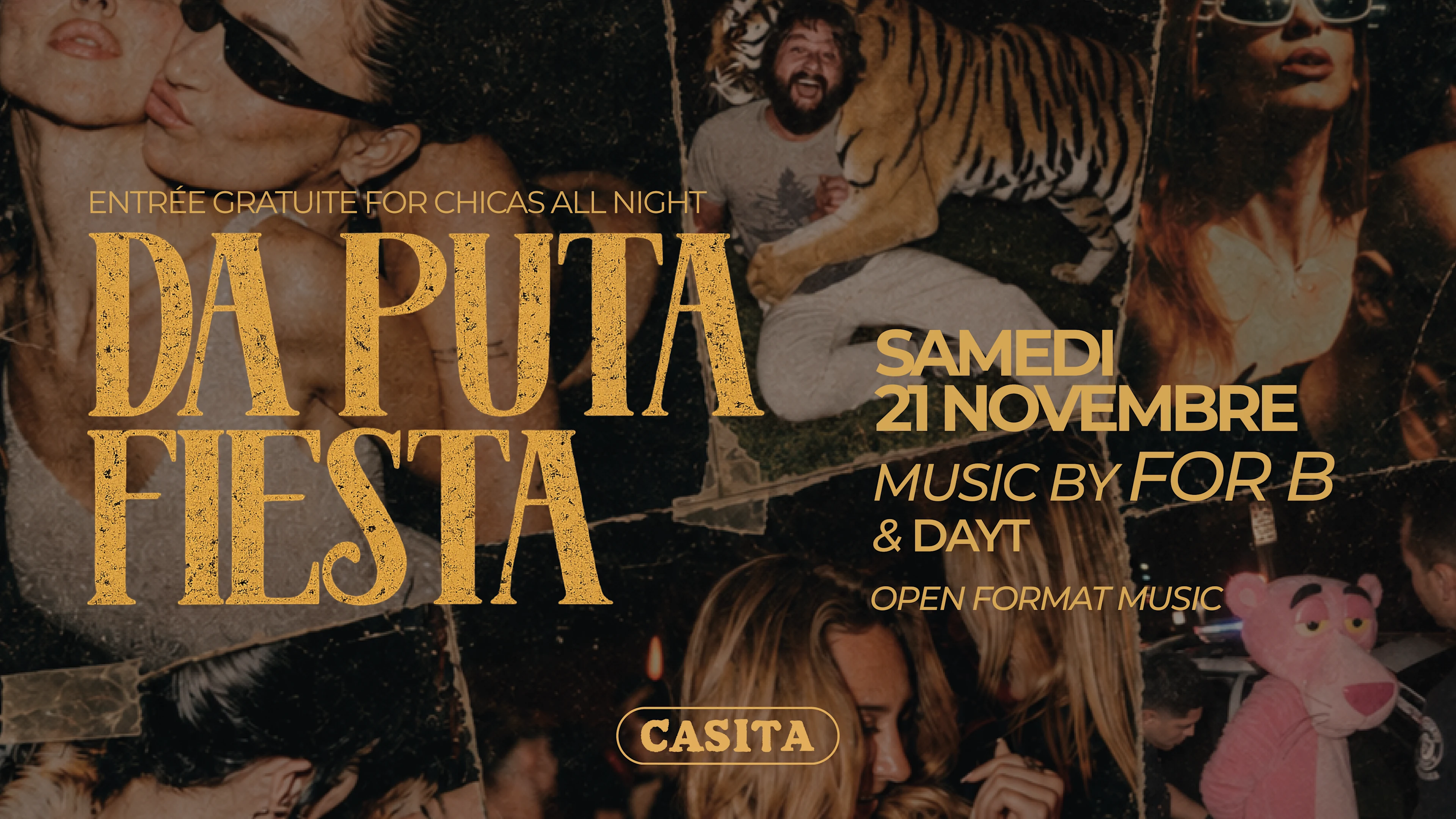 Samedi 21 Novembre - Da Puta Fiesta Cover