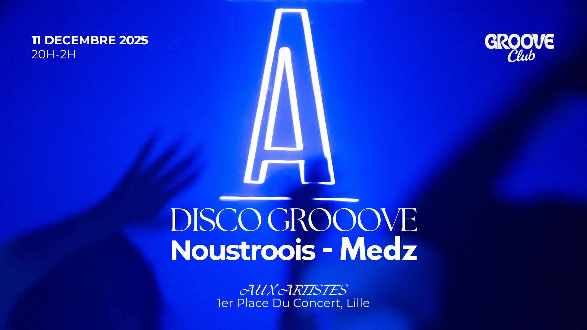 Disco Groove - Aux Artistes Cover