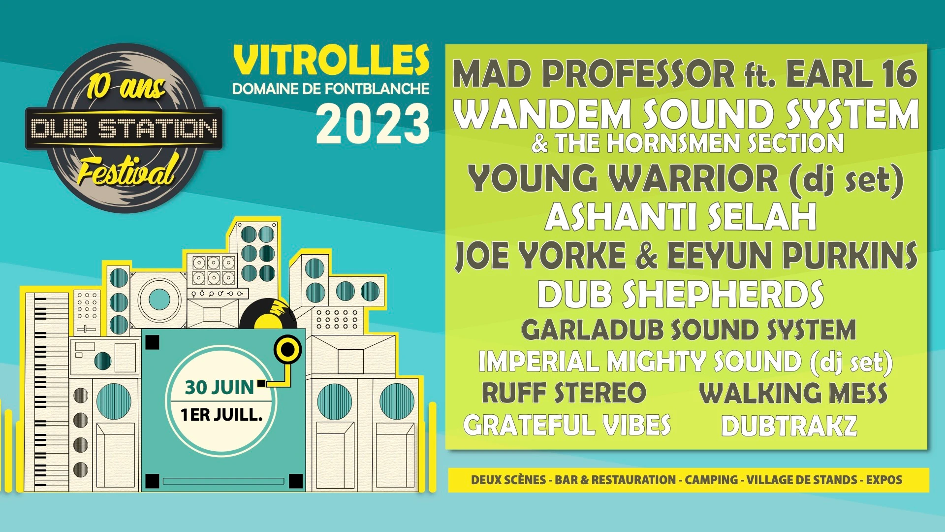 Dub Station Festival 2023 Cover