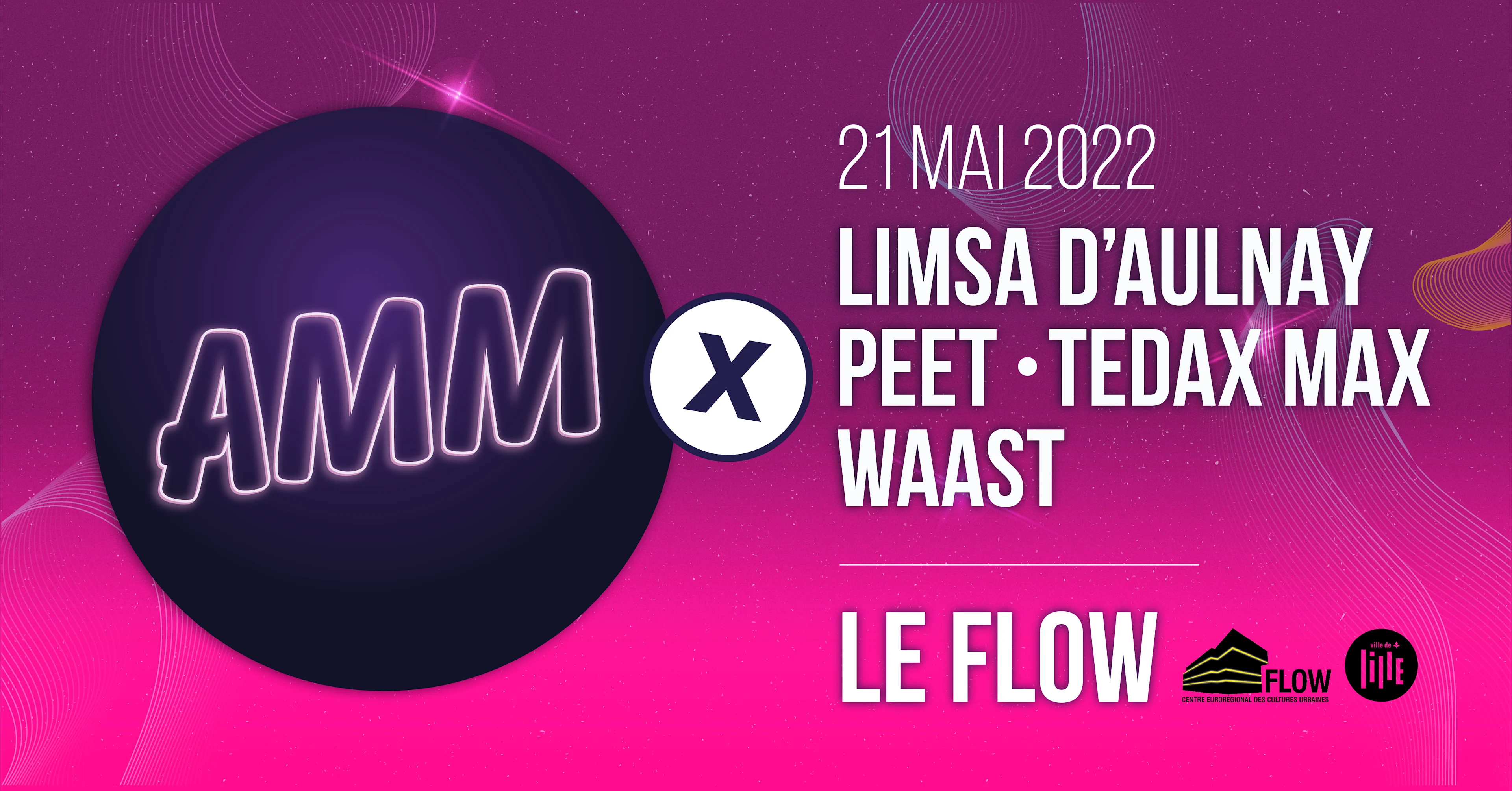 Amm X Limsa D'aulnay - Peet - Tedax Max - Waast Cover