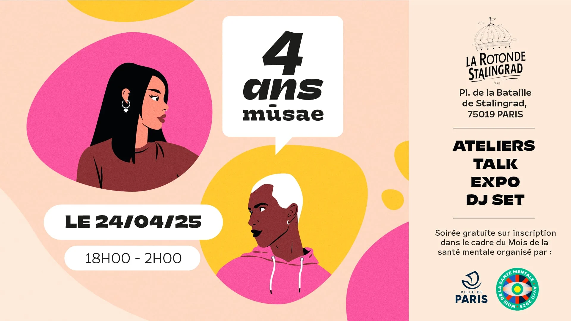 4 Ans De Musae Sur La Santé Mentale: L'amitié Cover