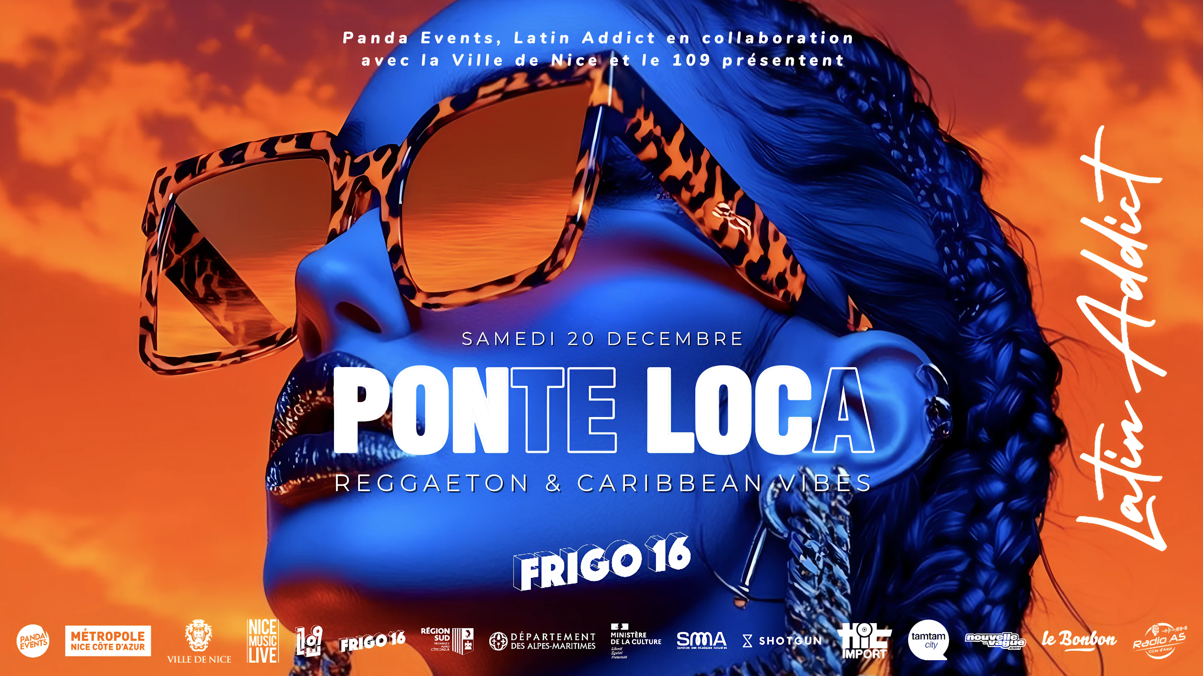 Sam 20 Dec / Ponte Loca / Frigo 16 Nice Cover