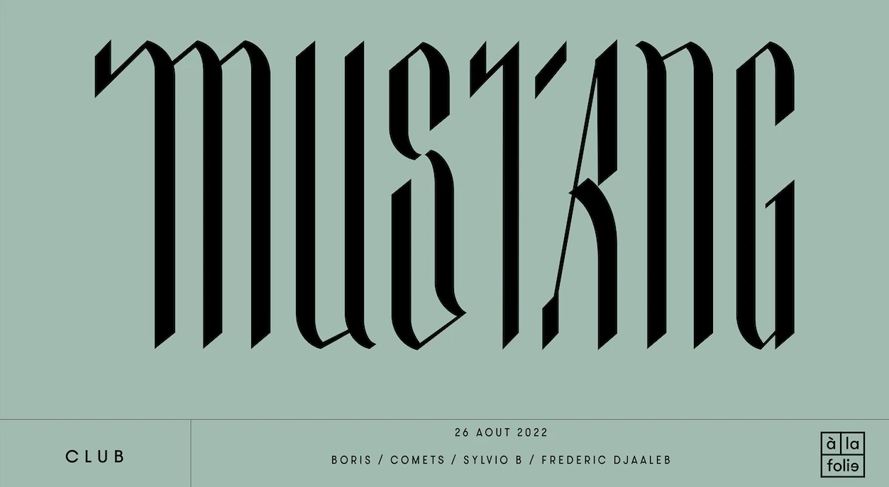 Mustang • Berlin, Paris, La Galaxie Cover