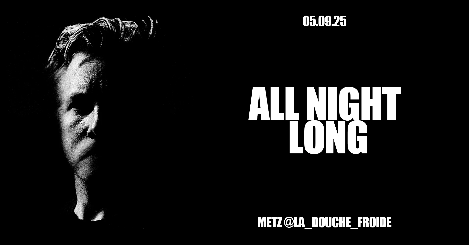Kay, All Night Long - Metz, @La Douche Froide Cover