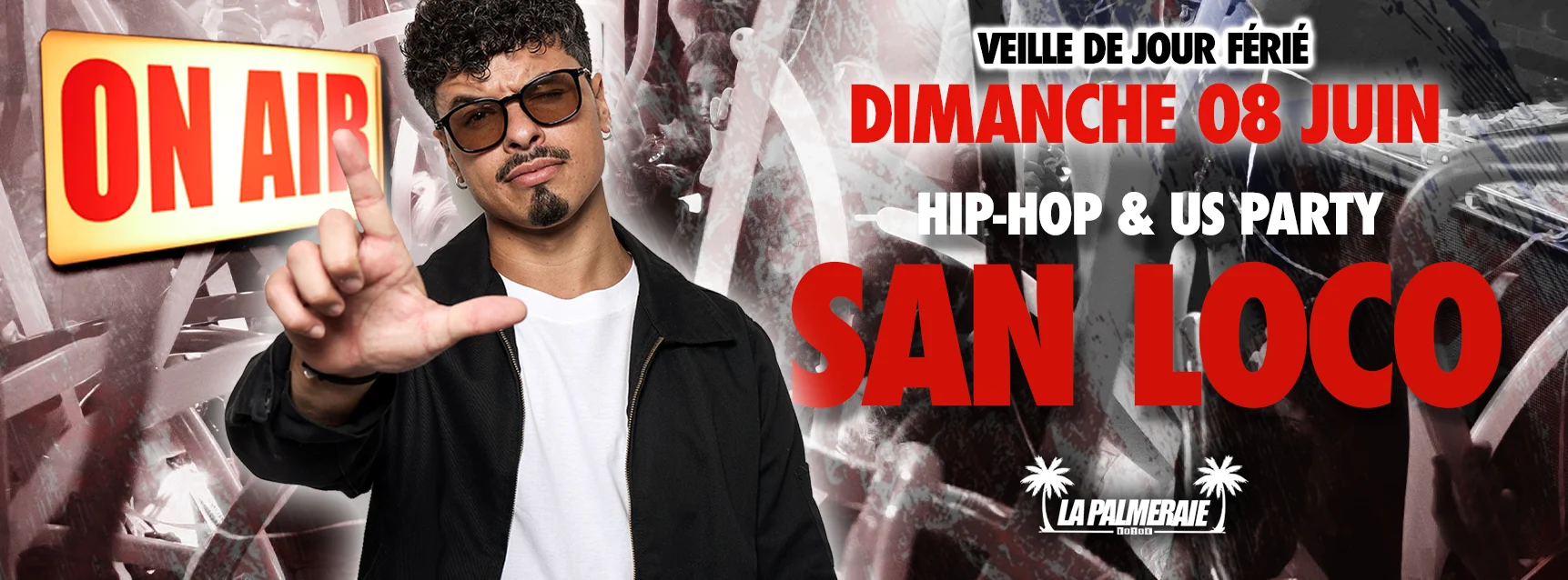 San Loco I On Air I Palmeraie Cover