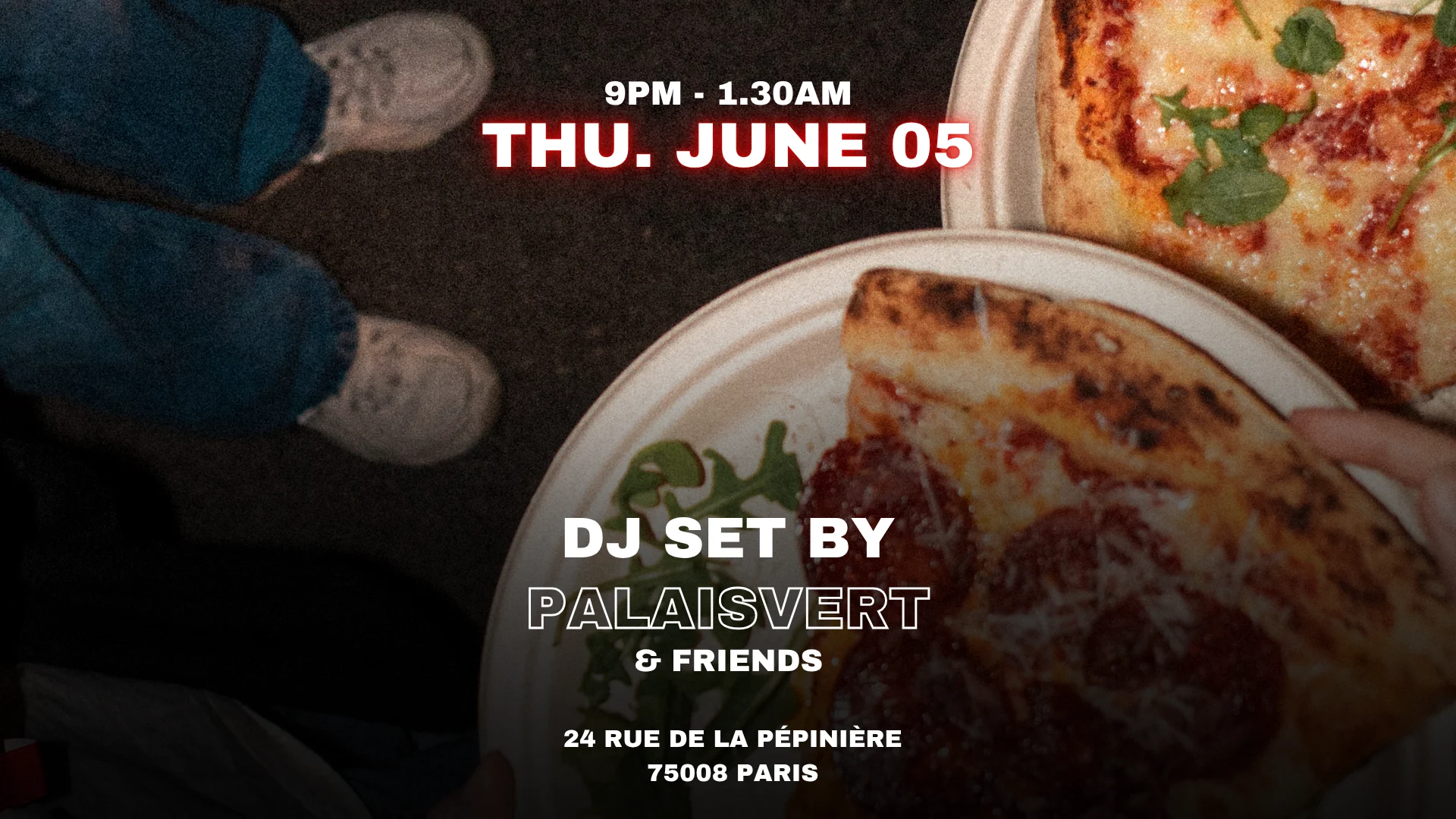 Palaisvert & Friends X Slice Pizza Club Cover
