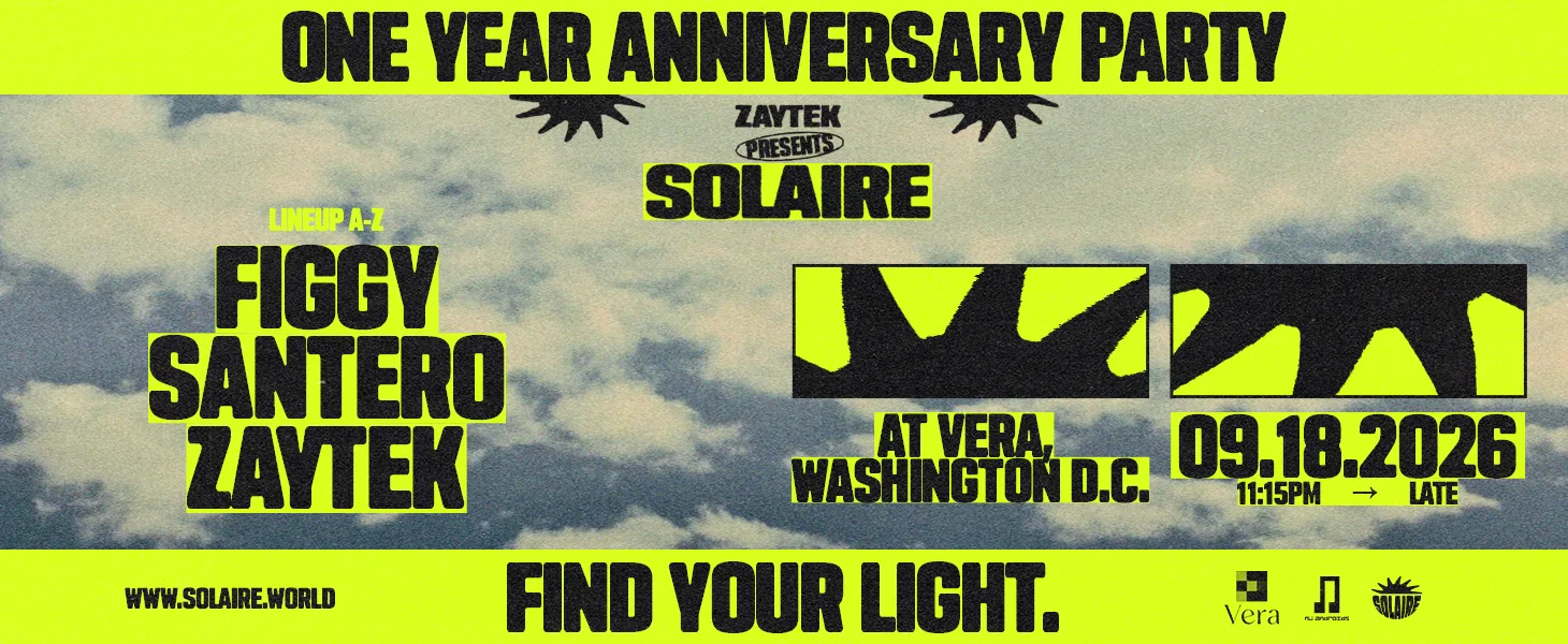 Solaire: One Year Anniversary Party Cover