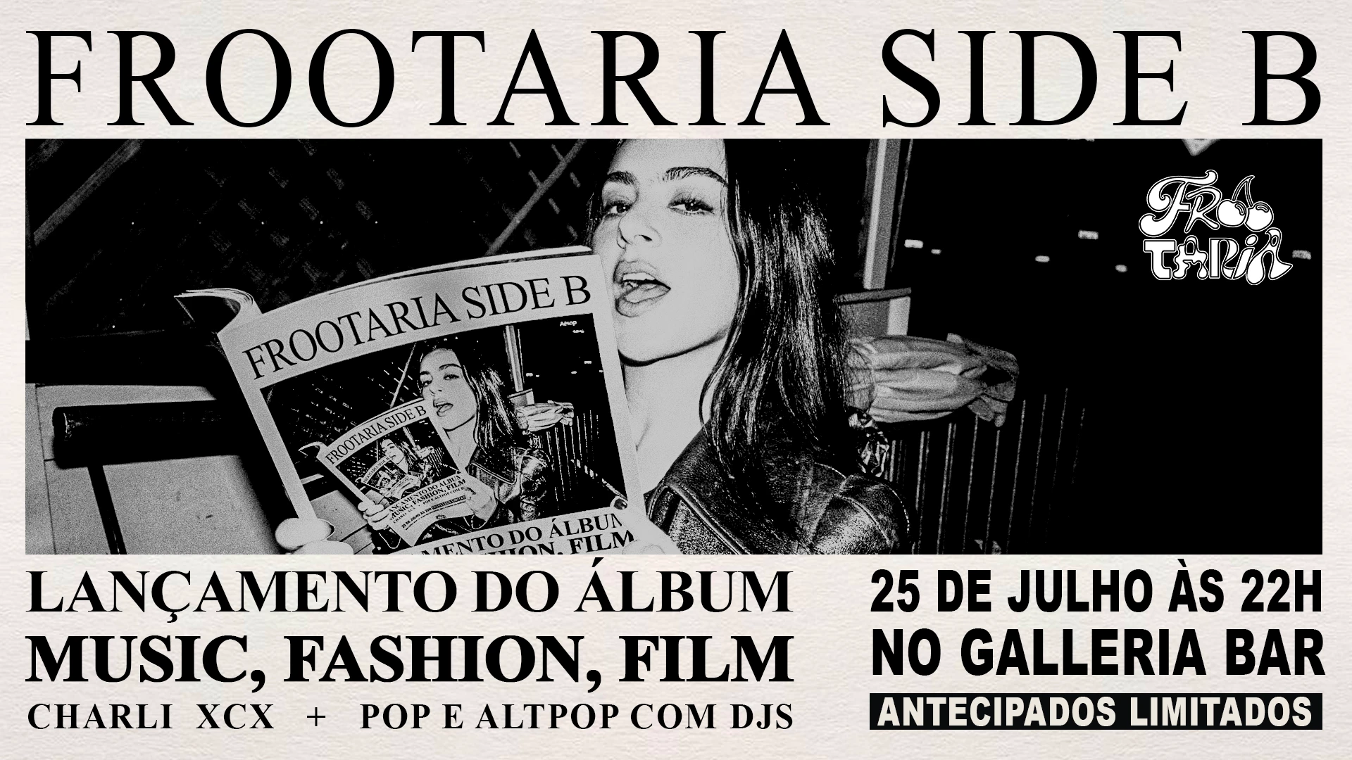 Frootaria Side B: Music, Fashion, Film Cover