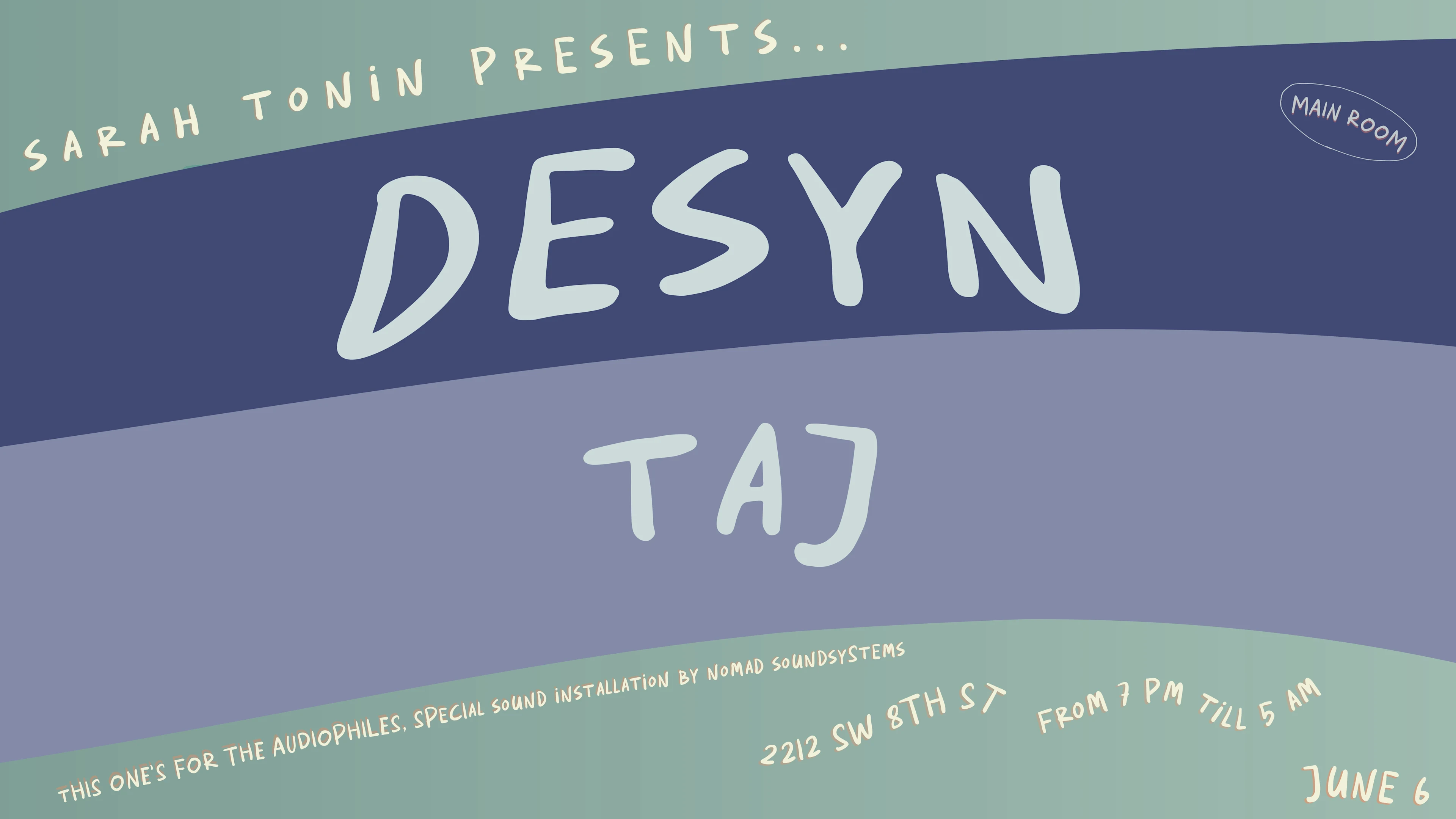 Desyn By Sarah Tonin (Room 2: Ambient Tea Room) Cover