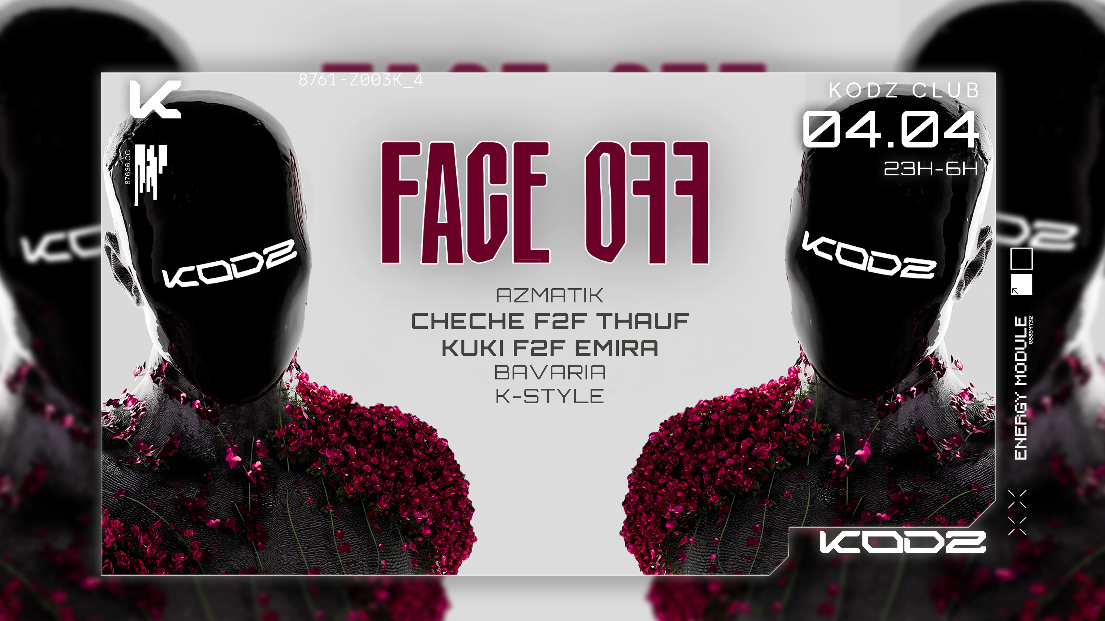 Kodz Face Off : K-Style, Kuki/Emira, Cheche/Thauf, Bavaria Cover