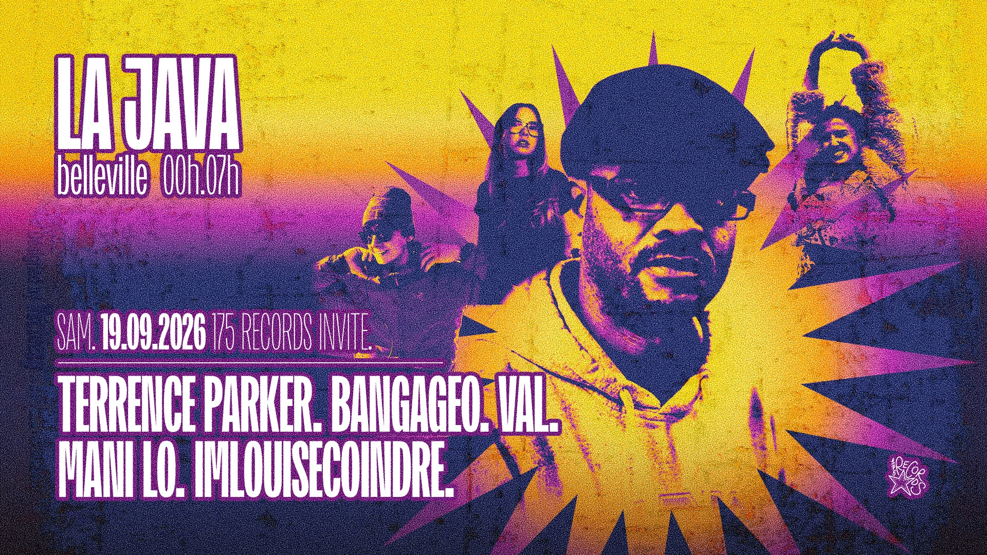 Terrence Parker, Bangageo & 175 Records Cover