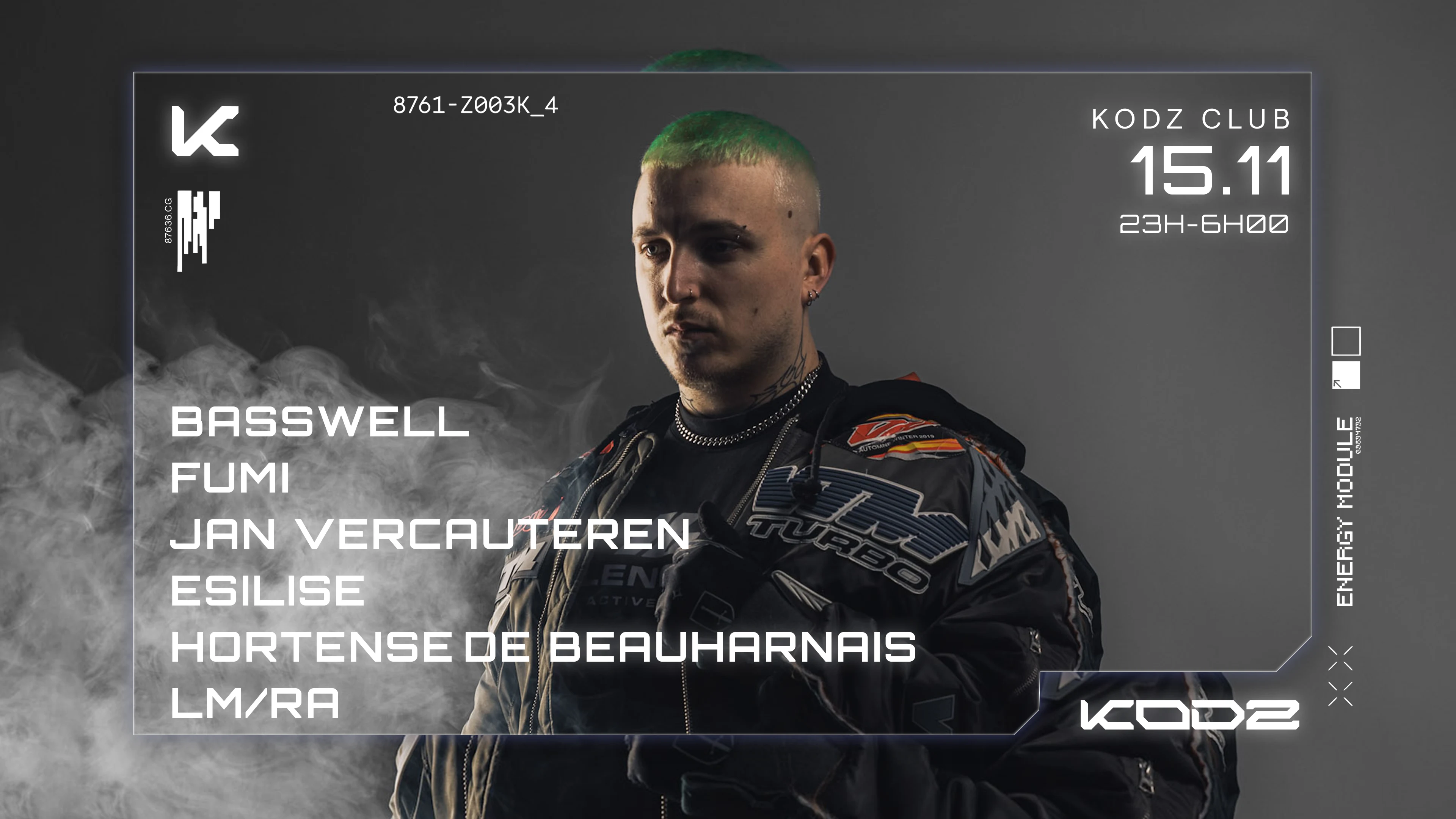 Kodz : Basswell - Jan Vercauteren - Esilise - Fumi & More Cover