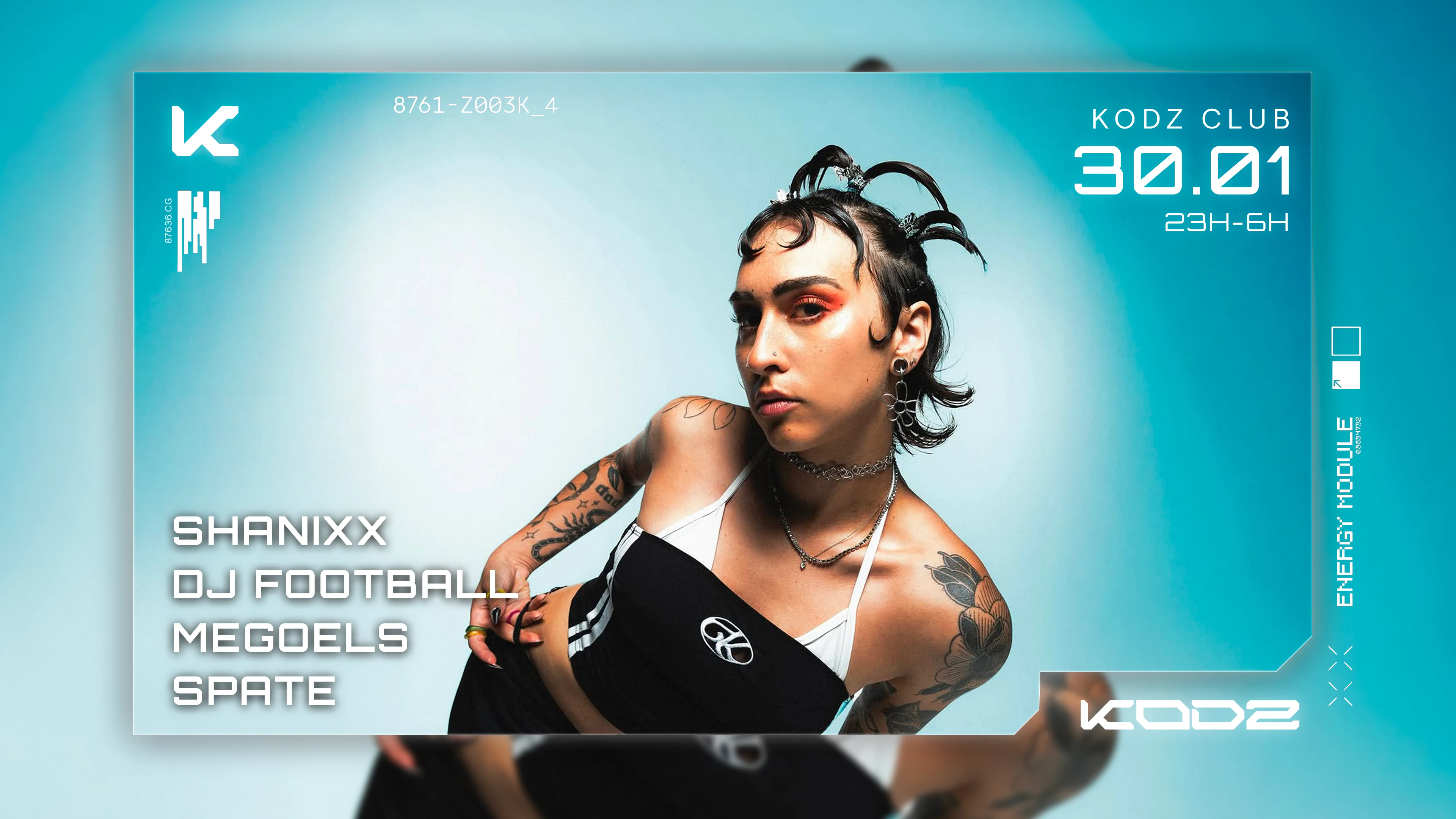 Kodz : Shanixx - Dj Football - Megoels - Spate Cover