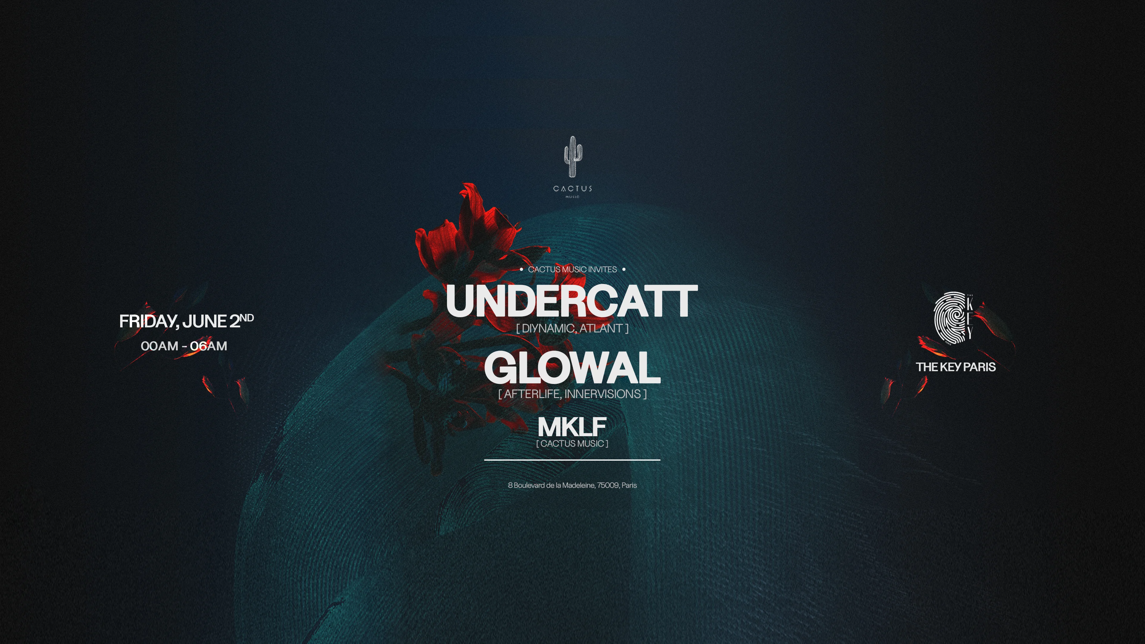 Cactus Music Invites Undercatt & Glowal Cover