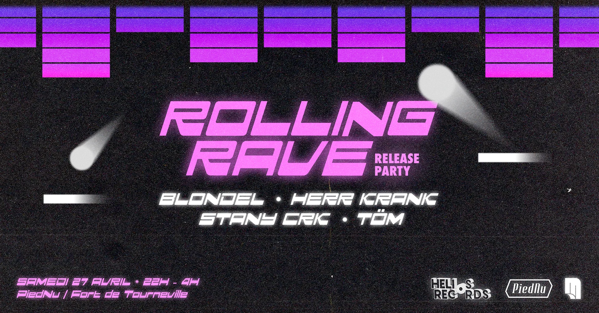 Rolling Rave Release Party [Herr Krank, Töm, Stany Crk...] Cover