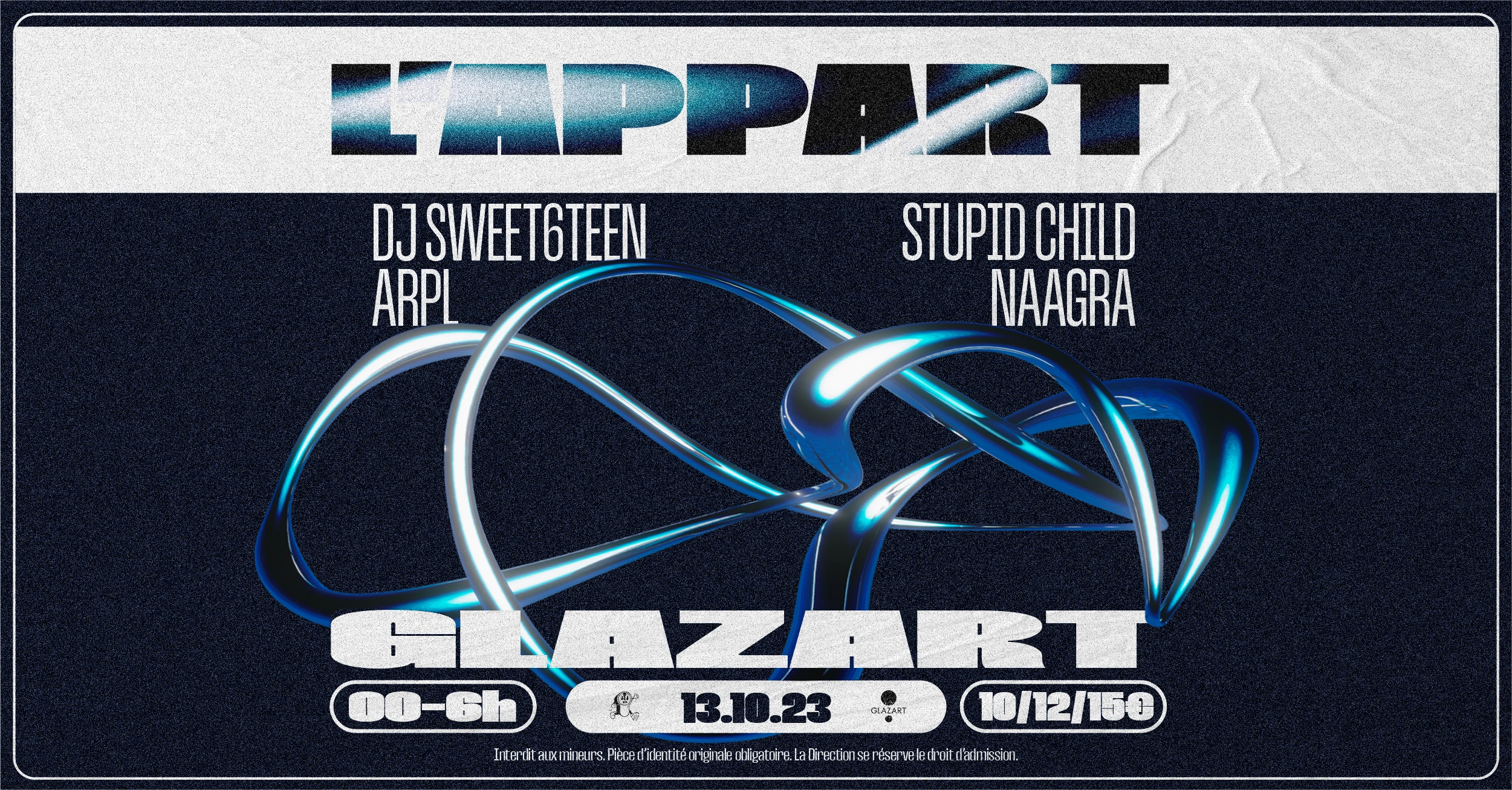 L'appart Music : Dj Sweet6teen, Stupid Child, Arpl & Naagra Cover