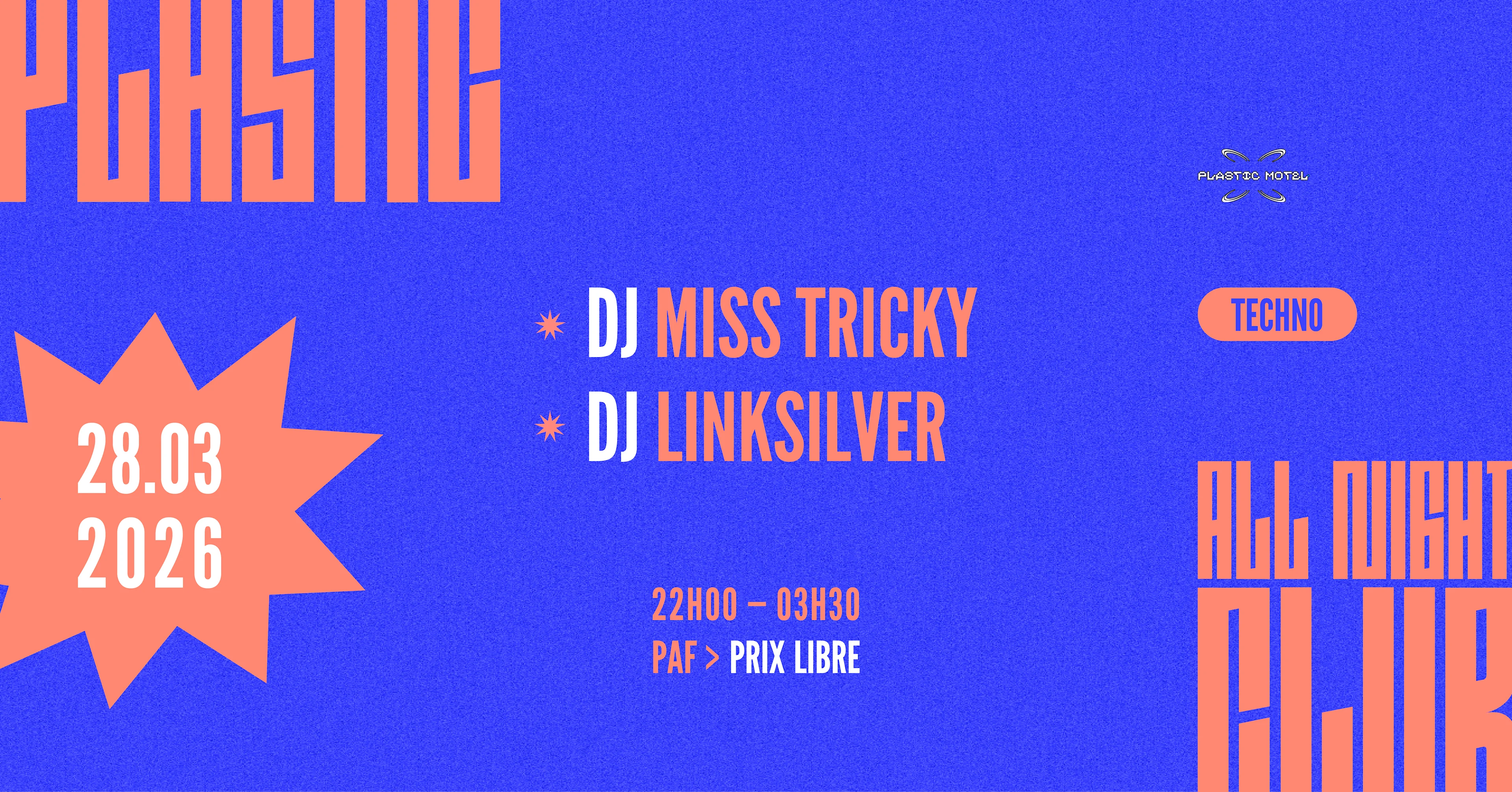 Plastic Club W/ Miss Tricky, Linksilver Cover