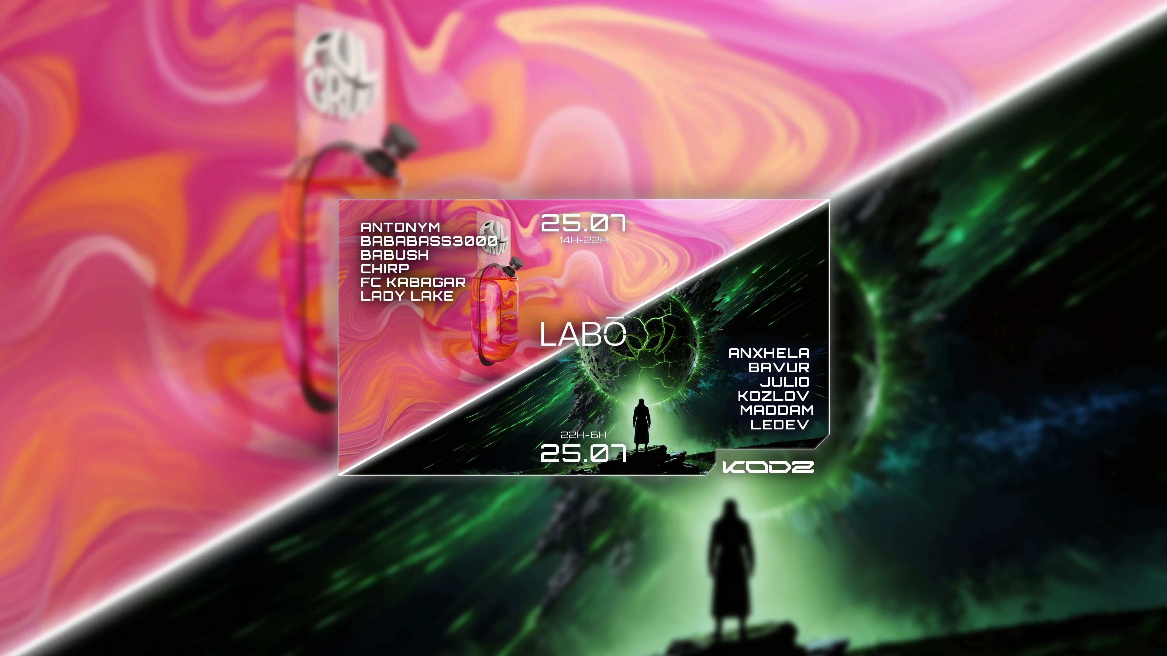 Kodz Open Air X Labo Présent : Fulgruv X Alien Session Cover