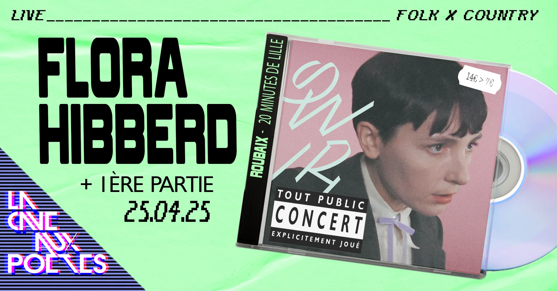 Flora Hibberd + Tall Paul Grundy Cover