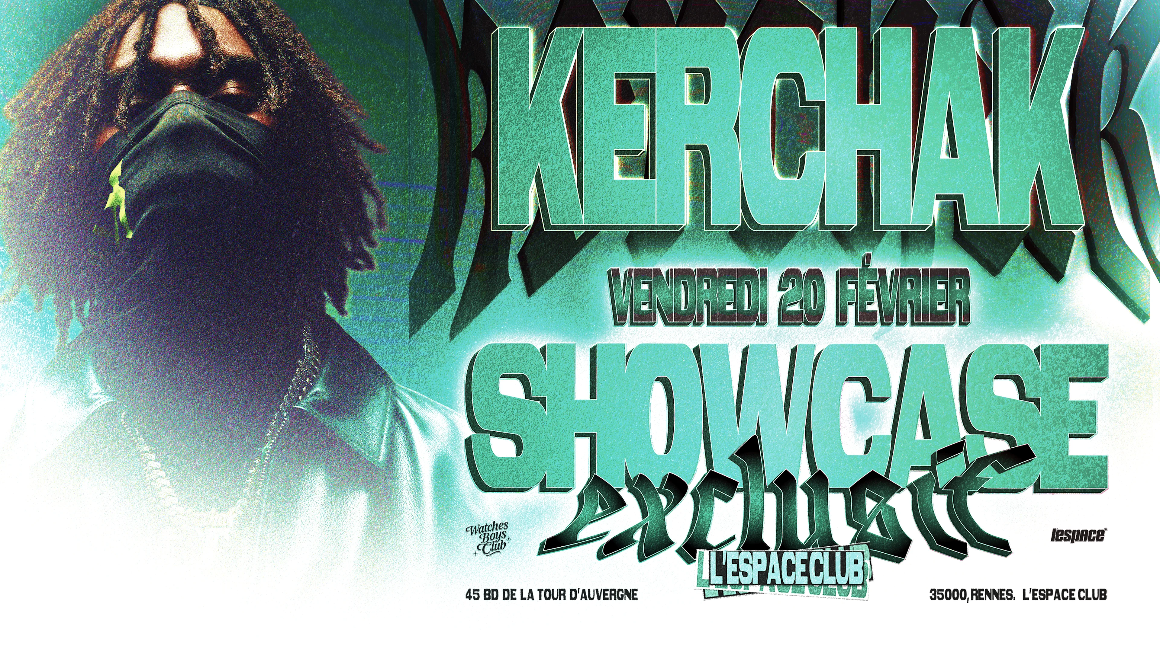 Kerchak At L'espace Club 20/02 Cover