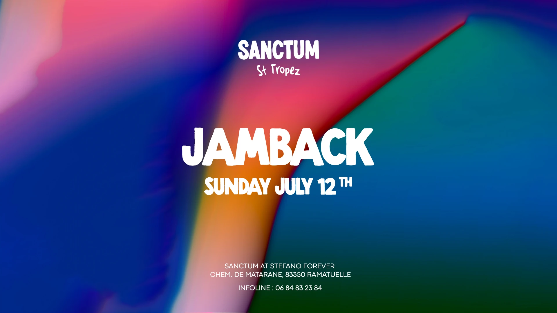 Jamback At Sanctum St-Tropez Cover