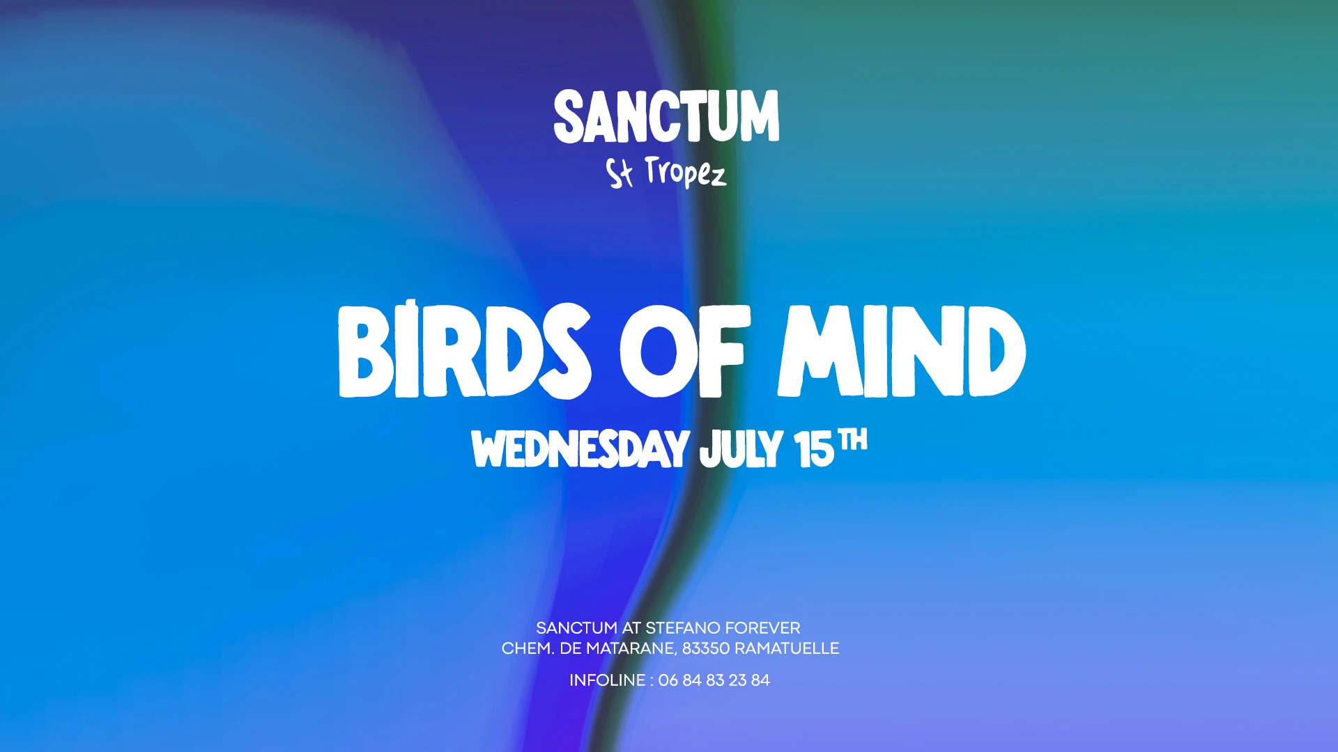 Birds Of Mind At Sanctum St-Tropez Cover
