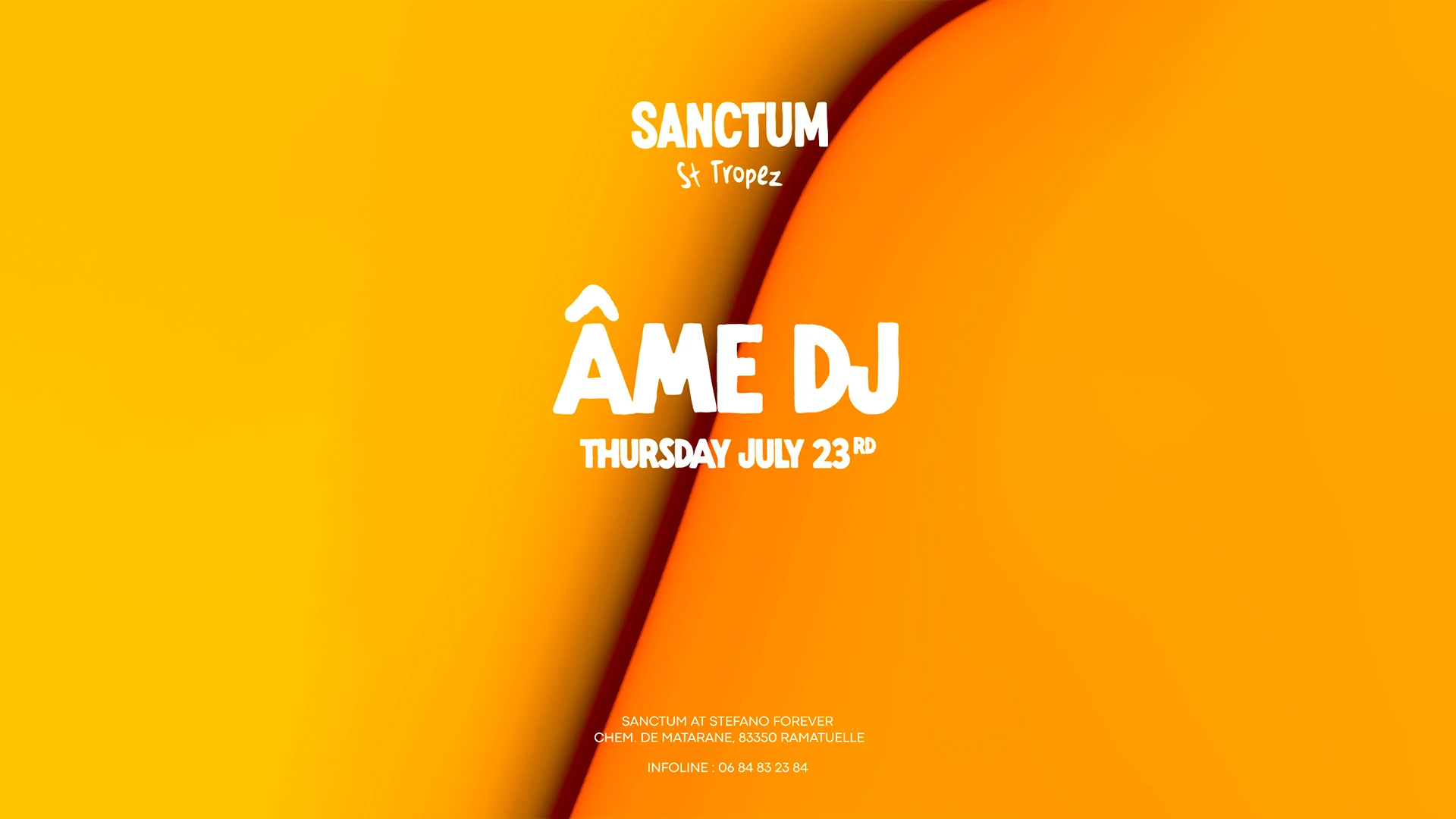 Âme Dj X Sanctum St-Tropez Cover