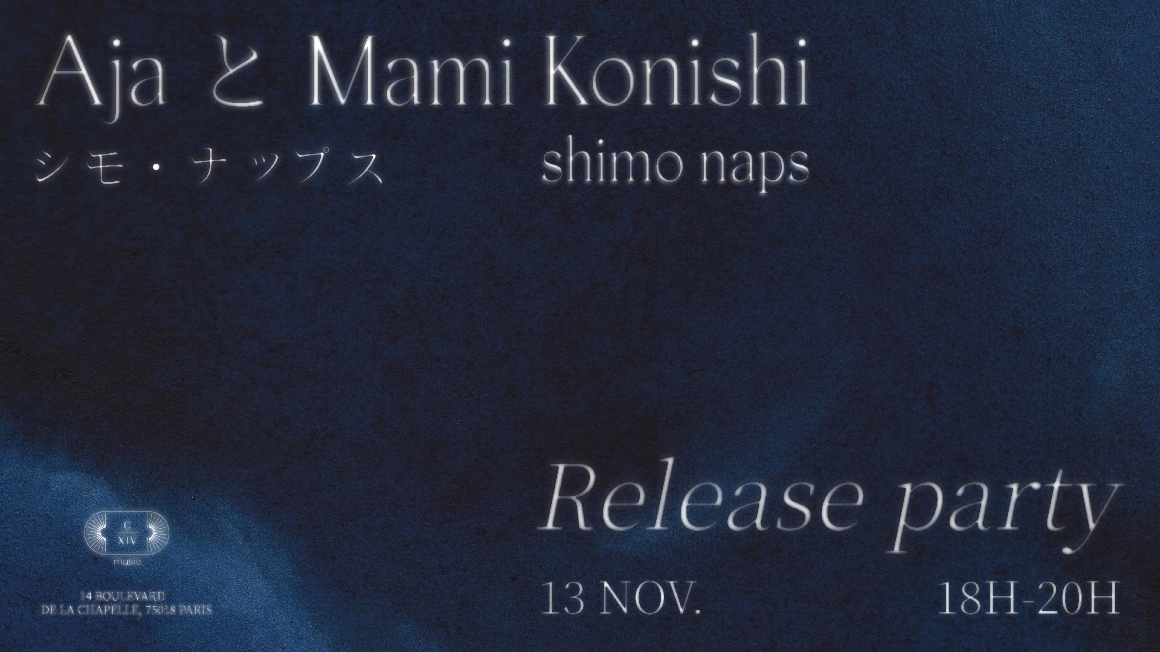 Shimo Naps Release Party X Chapelle XIV Cover