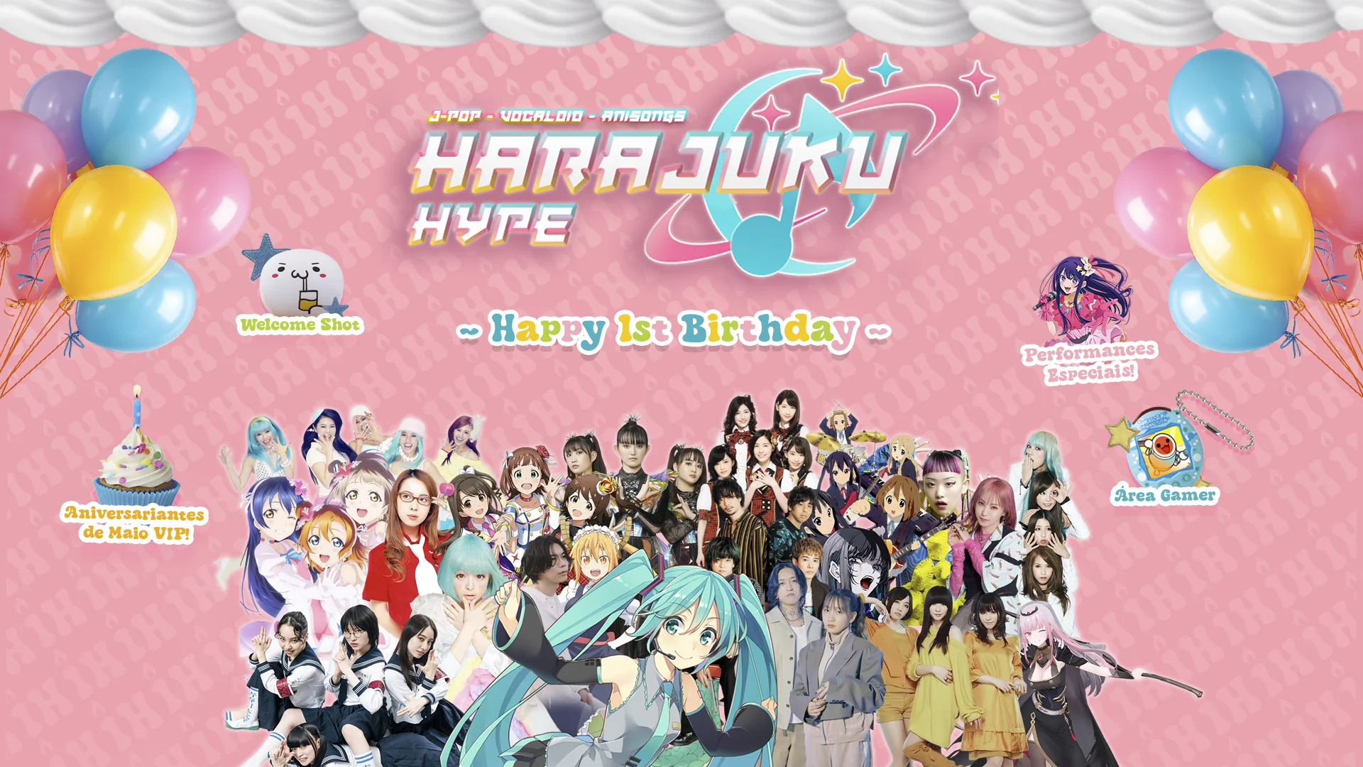 Harajuku Hype 5.0: ~Happy 1st Birthday!~ Cover
