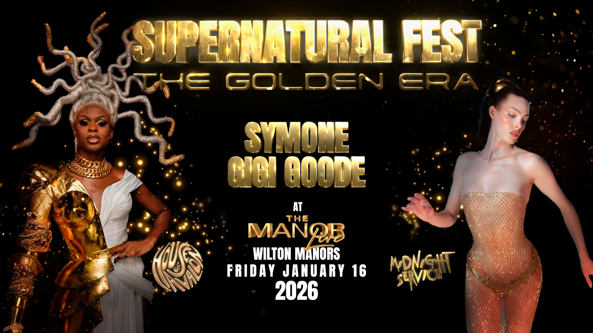 Supernatural Fest Ft. Symone, Gigi Goode + Midnight Service Cover